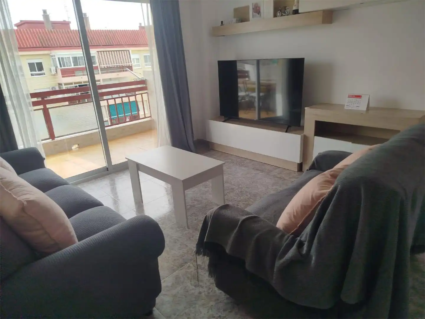 Sala d'estar de Pis en venda en Vélez-Málaga amb Aire condicionat, Piscina i Balcó