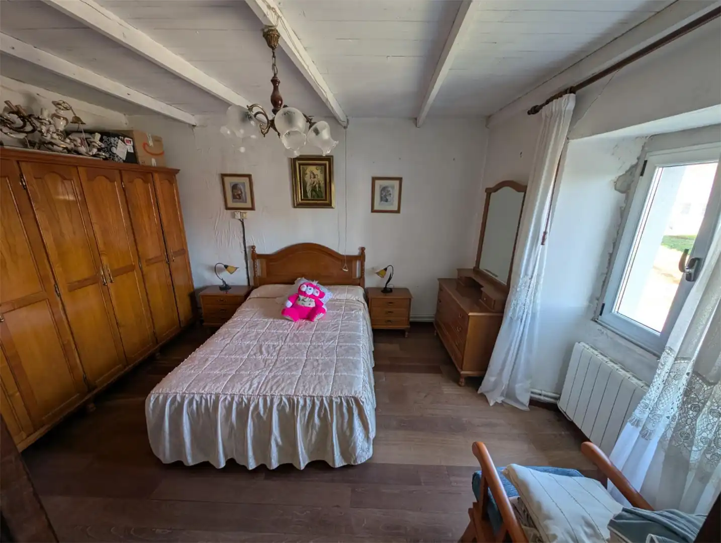 Casa o xalet en venda a Camiño Currás, 1, Cospeito Dormitori de Casa o xalet en venda en Cospeito amb Calefacció, Jardí privat i Terrassa