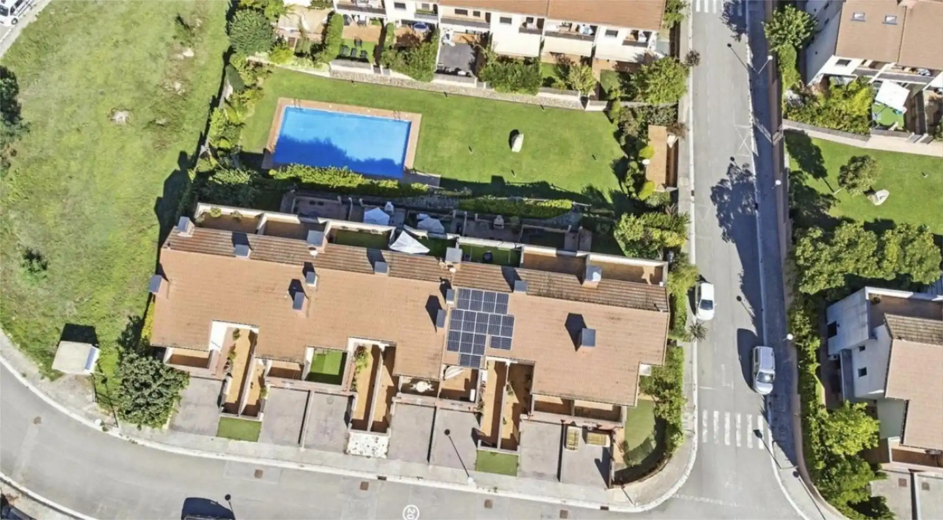 Casa adosada en venda a Carrer Carrer Pla de la Margarida, 83, Arbúcies Vista exterior de Casa adosada en venda en Arbúcies amb Aire condicionat, Terrassa i Piscina