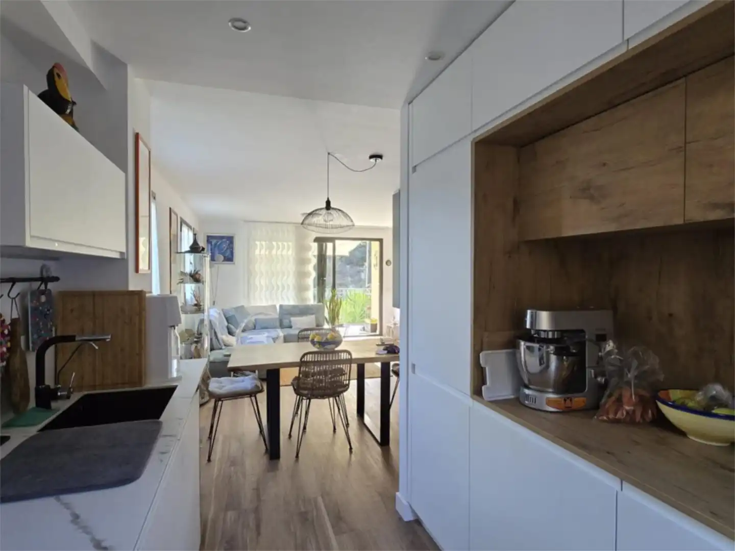 Wohnung zum Verkauf in Camí Cala en Cranc, 27, Es Camp de Mar Wohnzimmer von Wohnung zum Verkauf in Andratx mit Klimaanlage, Terrasse und Schwimmbad