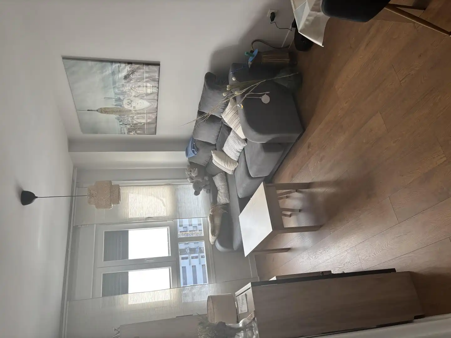 Sala de estar de Piso en venta en  Madrid Capital con Aire acondicionado y Piscina