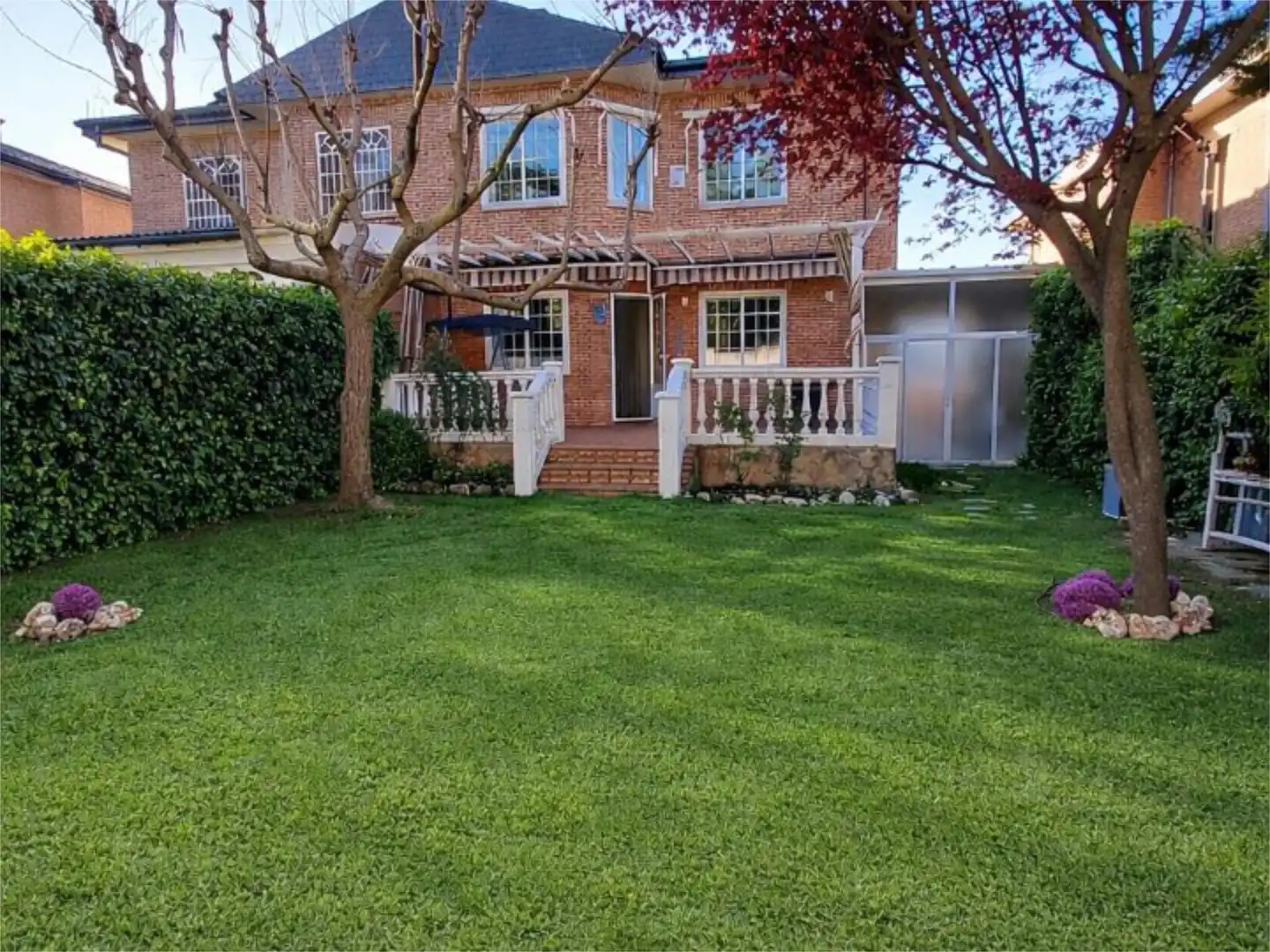 Jardín de Casa o chalet en venta en Rivas-Vaciamadrid con Aire acondicionado, Calefacción y Jardín privado