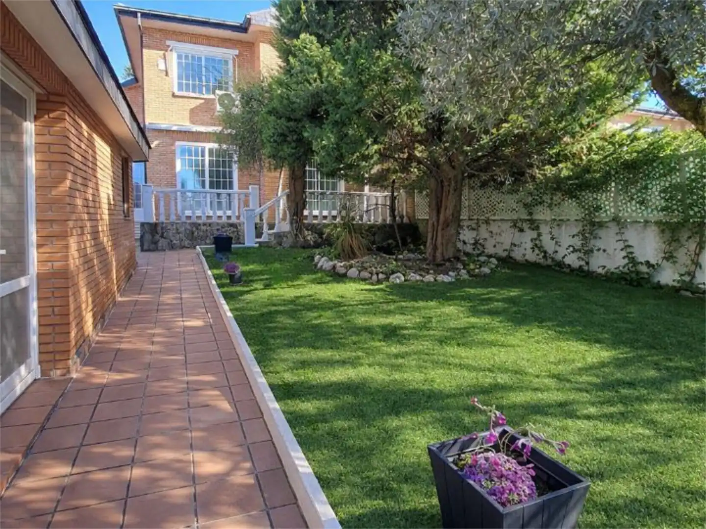 Jardín de Casa o chalet en venta en Rivas-Vaciamadrid con Aire acondicionado, Calefacción y Jardín privado