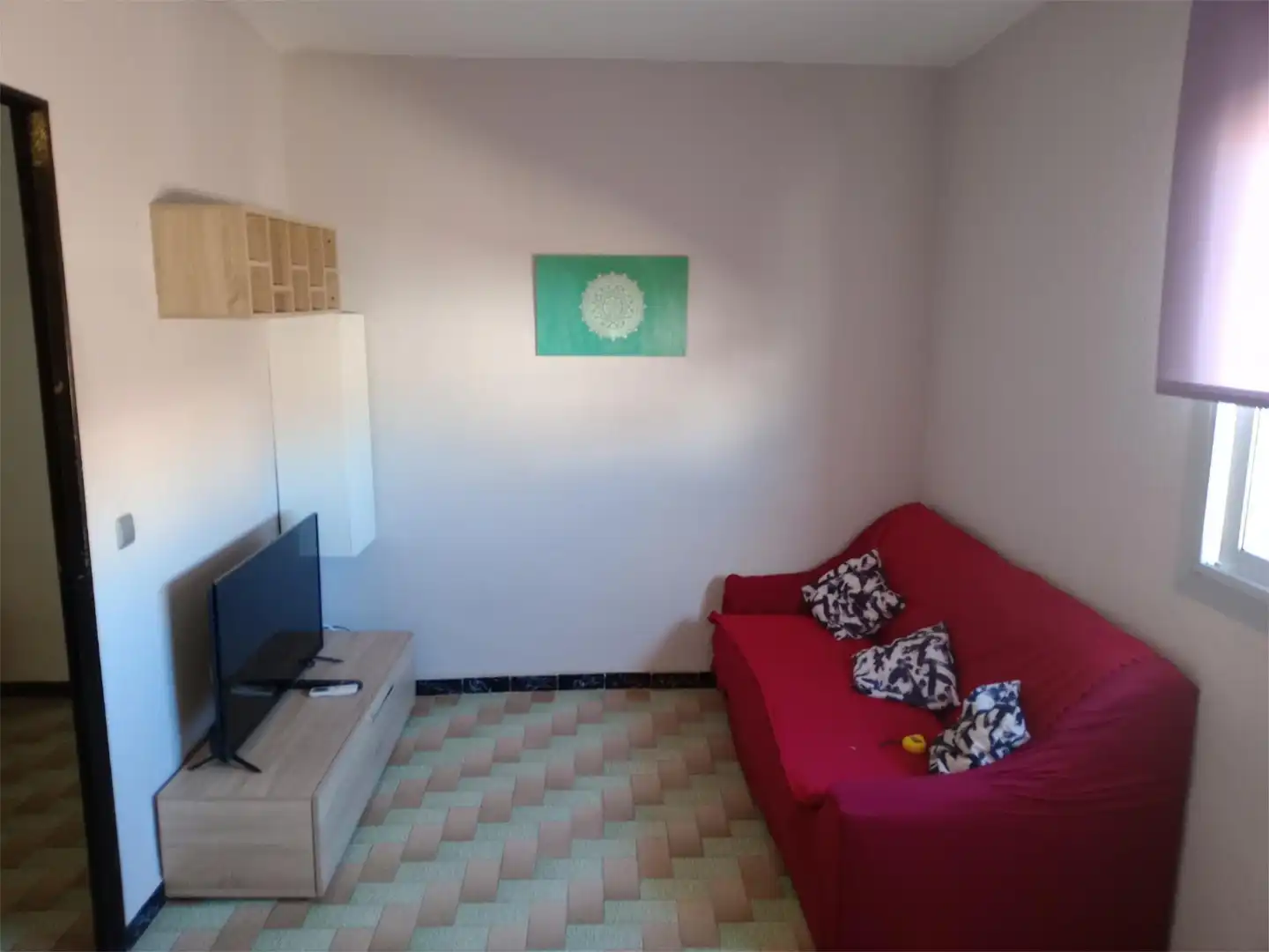 Wohnzimmer von Wohnung zur Miete in Andorra (Teruel) mit Klimaanlage, Heizung und Möbliert