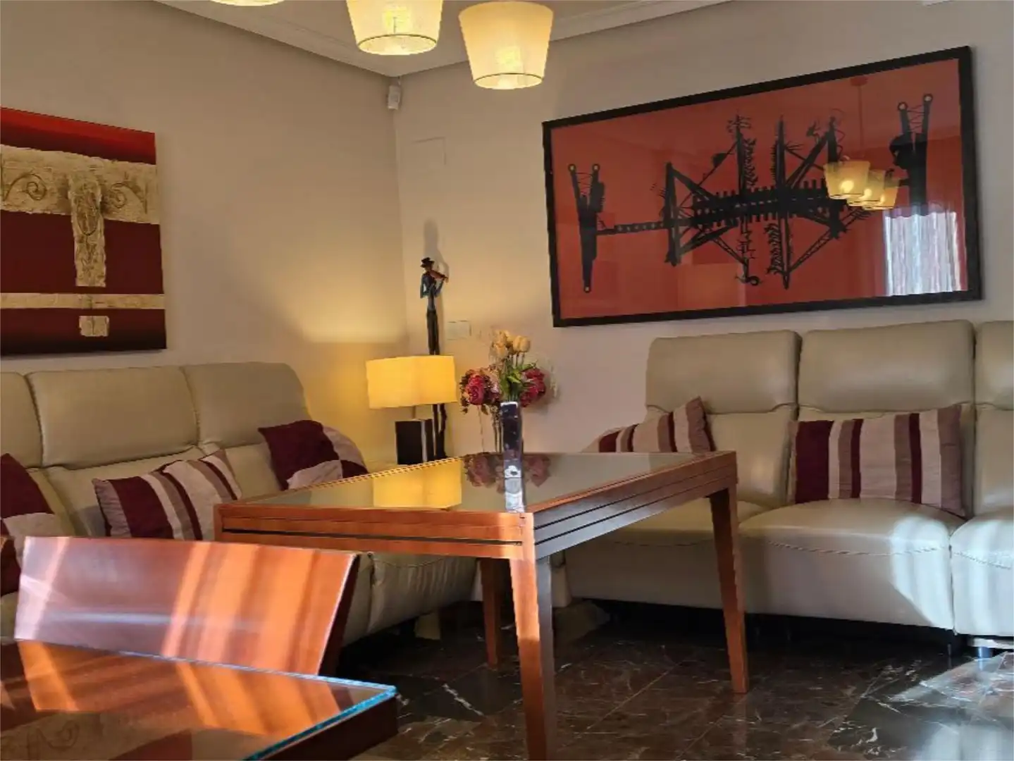 Sala de estar de Piso en venta en  Jaén Capital con Aire acondicionado, Terraza y Piscina