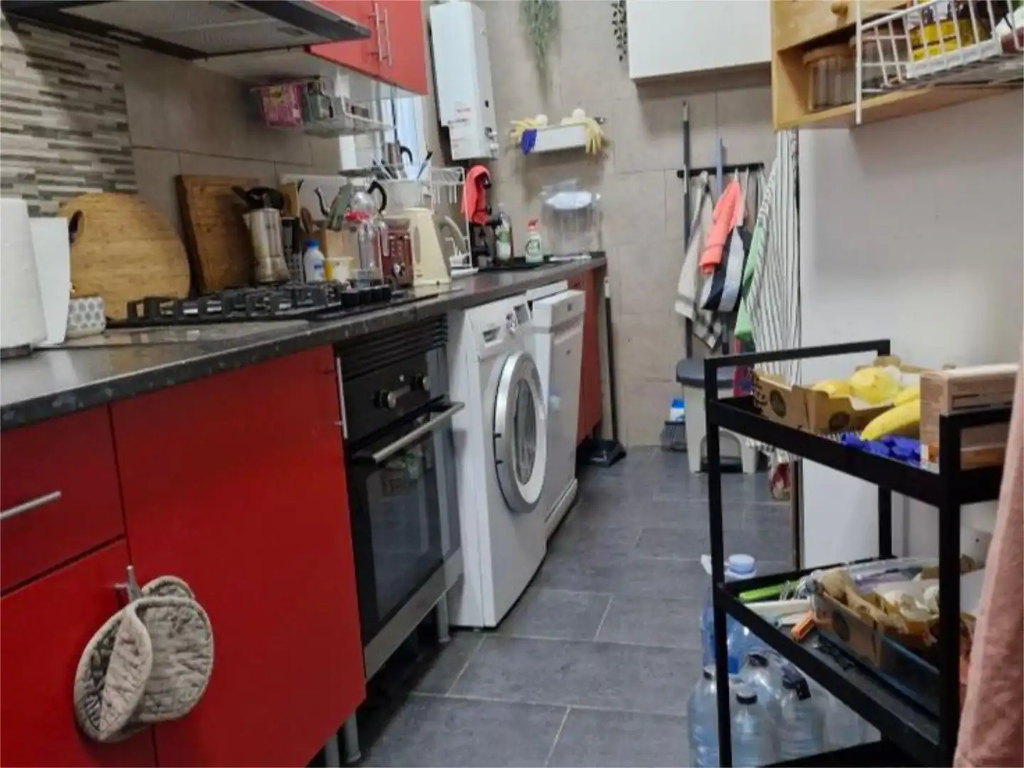Wohnung zum Verkauf in Carrer del Farell, 15, Hostafrancs Küche von Wohnung zum Verkauf in Barcelona Capital mit Klimaanlage und Balkon