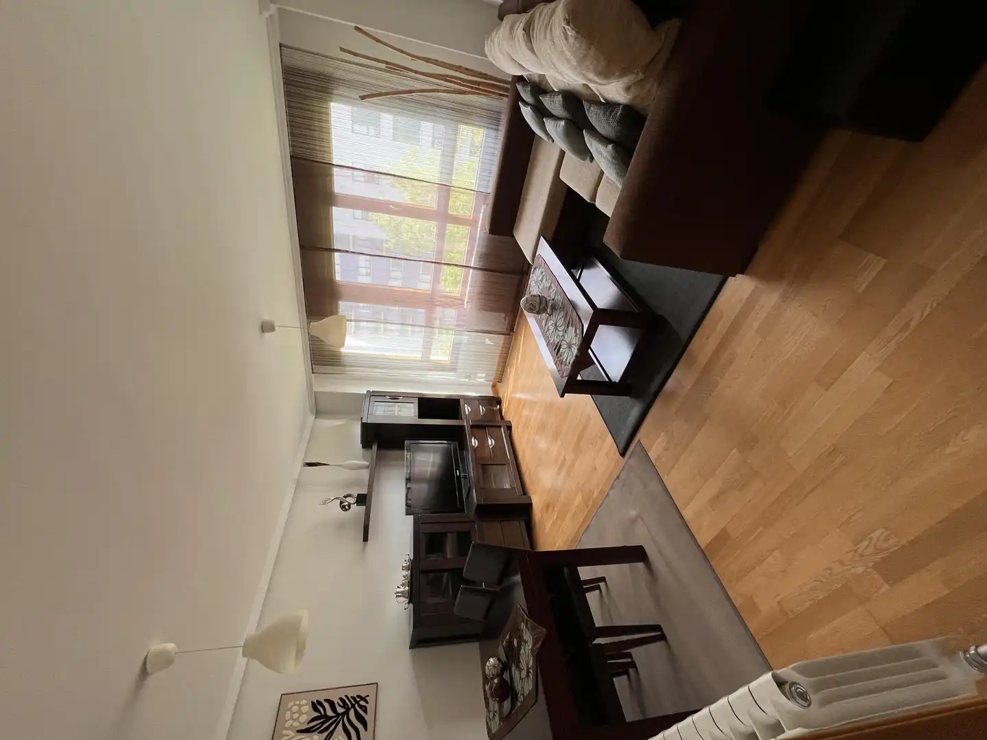 Sala de estar de Piso de alquiler en Valladolid Capital con Aire acondicionado, Calefacción y Jardín privado