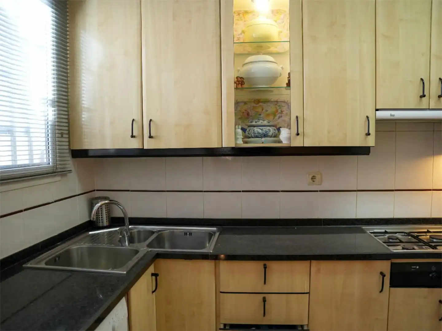 Wohnung zum Verkauf in Carrer Nou, 2, Poble Küche von Wohnung zum Verkauf in Mont-roig del Camp mit Klimaanlage, Heizung und Privatgarten
