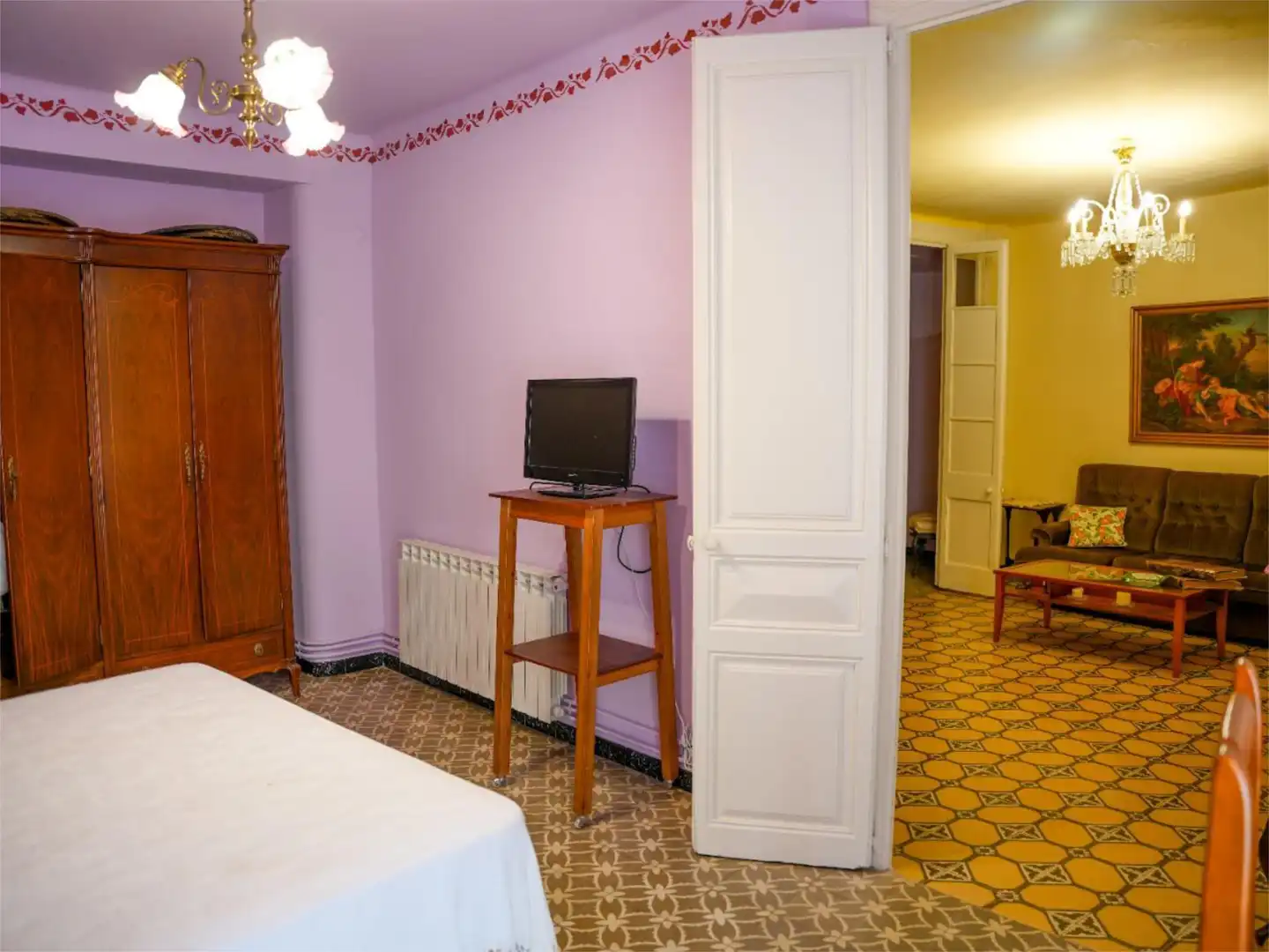 Wohnung zum Verkauf in Carrer Nou, 2, Poble Schlafzimmer von Wohnung zum Verkauf in Mont-roig del Camp mit Klimaanlage, Heizung und Privatgarten