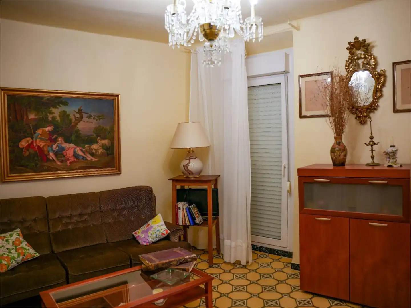 Wohnung zum Verkauf in Carrer Nou, 2, Poble Wohnzimmer von Wohnung zum Verkauf in Mont-roig del Camp mit Klimaanlage, Heizung und Privatgarten