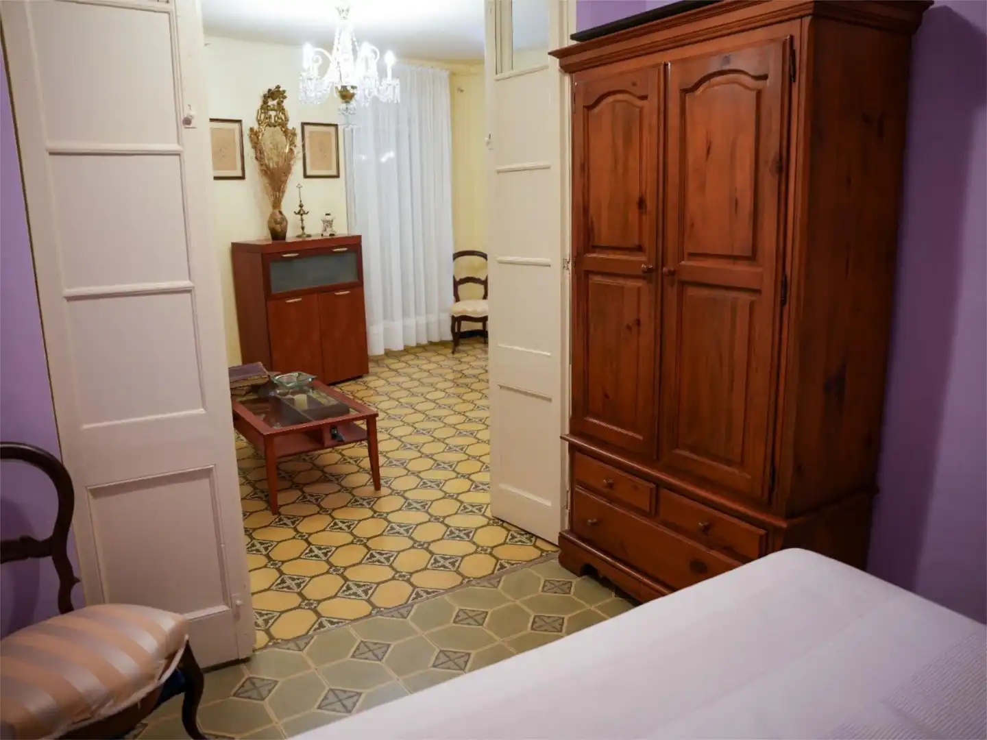 Wohnung zum Verkauf in Carrer Nou, 2, Poble Schlafzimmer von Wohnung zum Verkauf in Mont-roig del Camp mit Klimaanlage, Heizung und Privatgarten