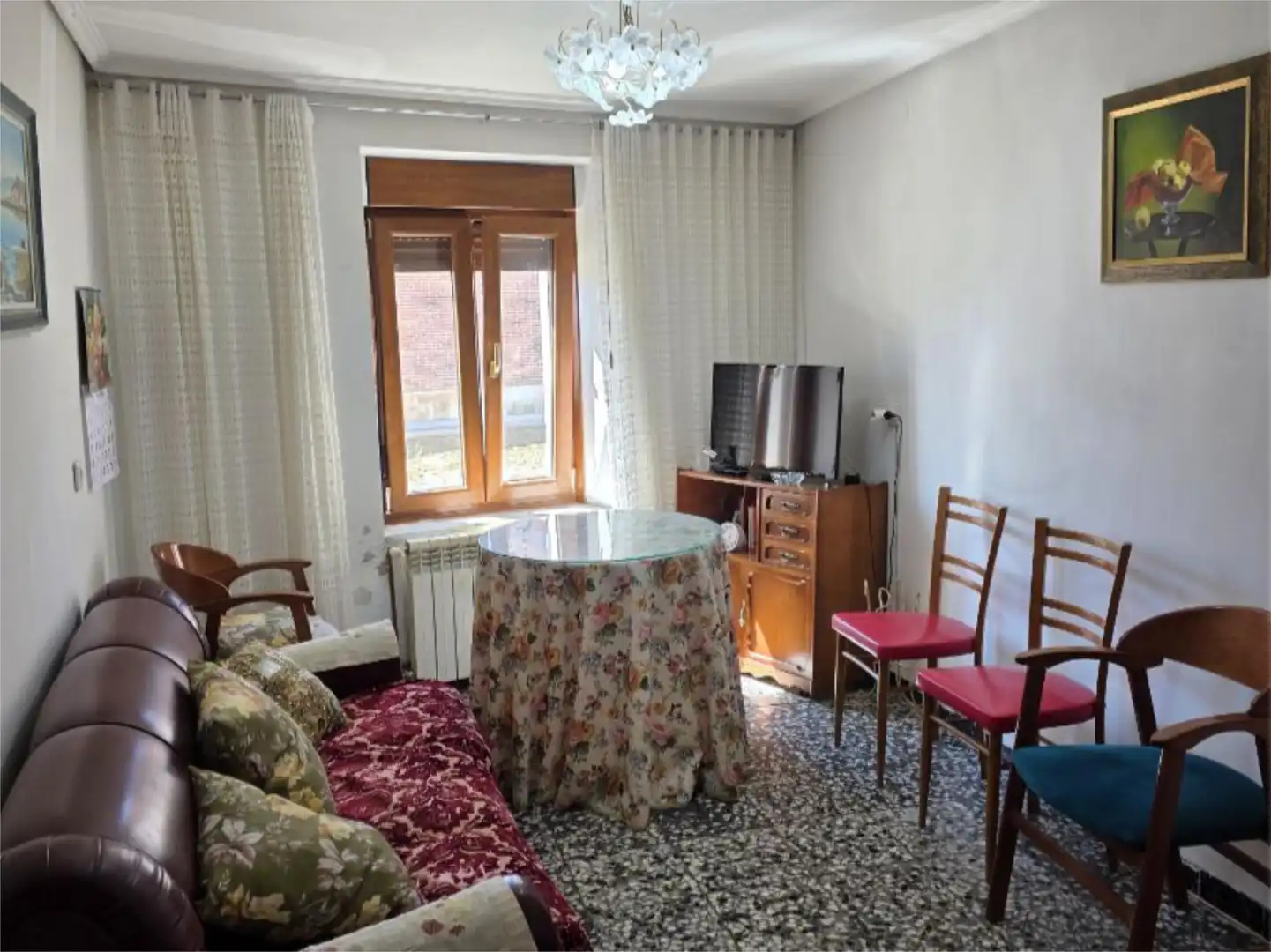Casa o xalet en venda a Calle Escuelas, 12, Villafrades de Campos Sala d'estar de Casa o xalet en venda en Villafrades de Campos