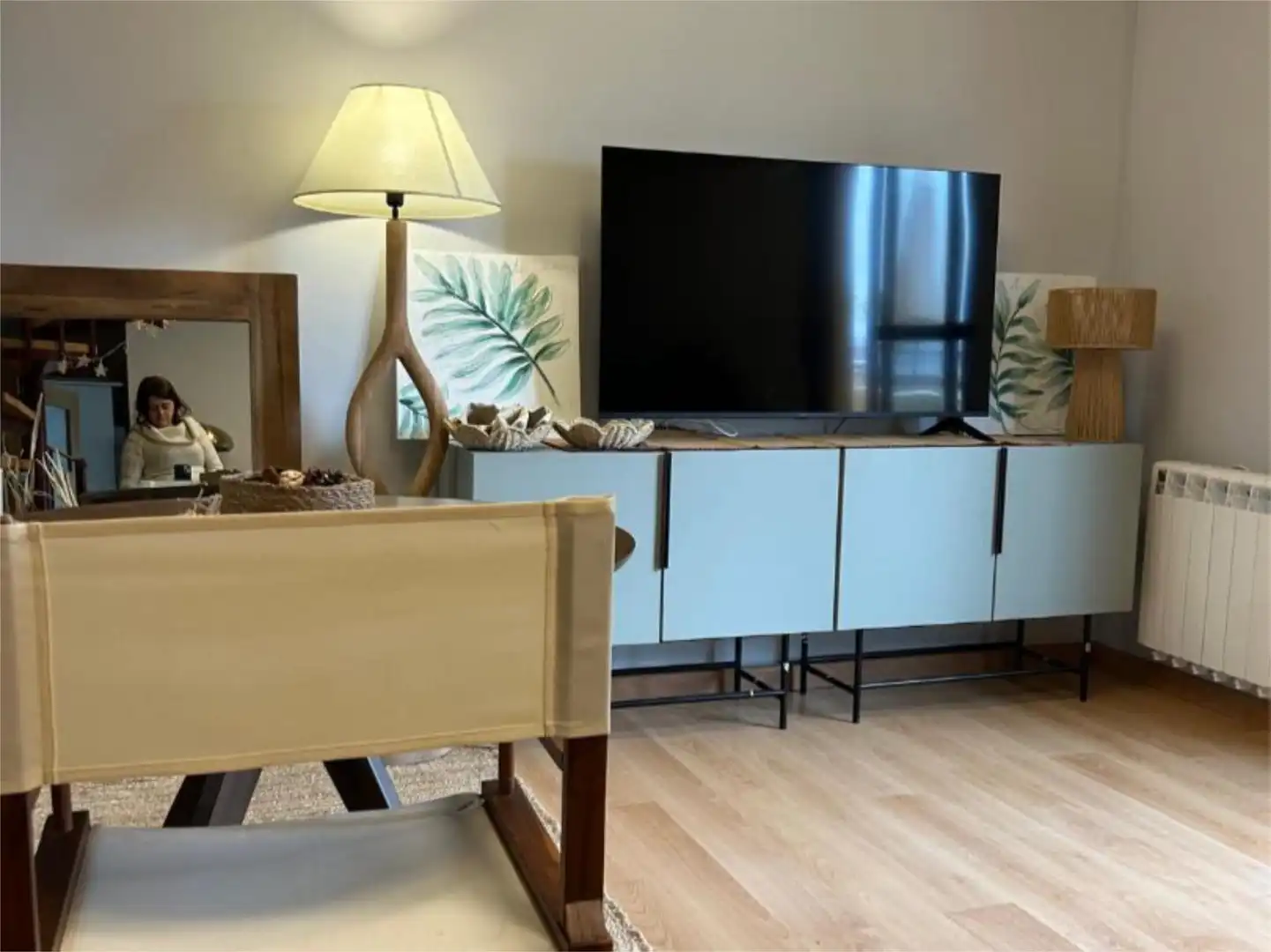 Sala d'estar de Pis de lloguer en Atarfe amb Aire condicionat, Calefacció i Parquet