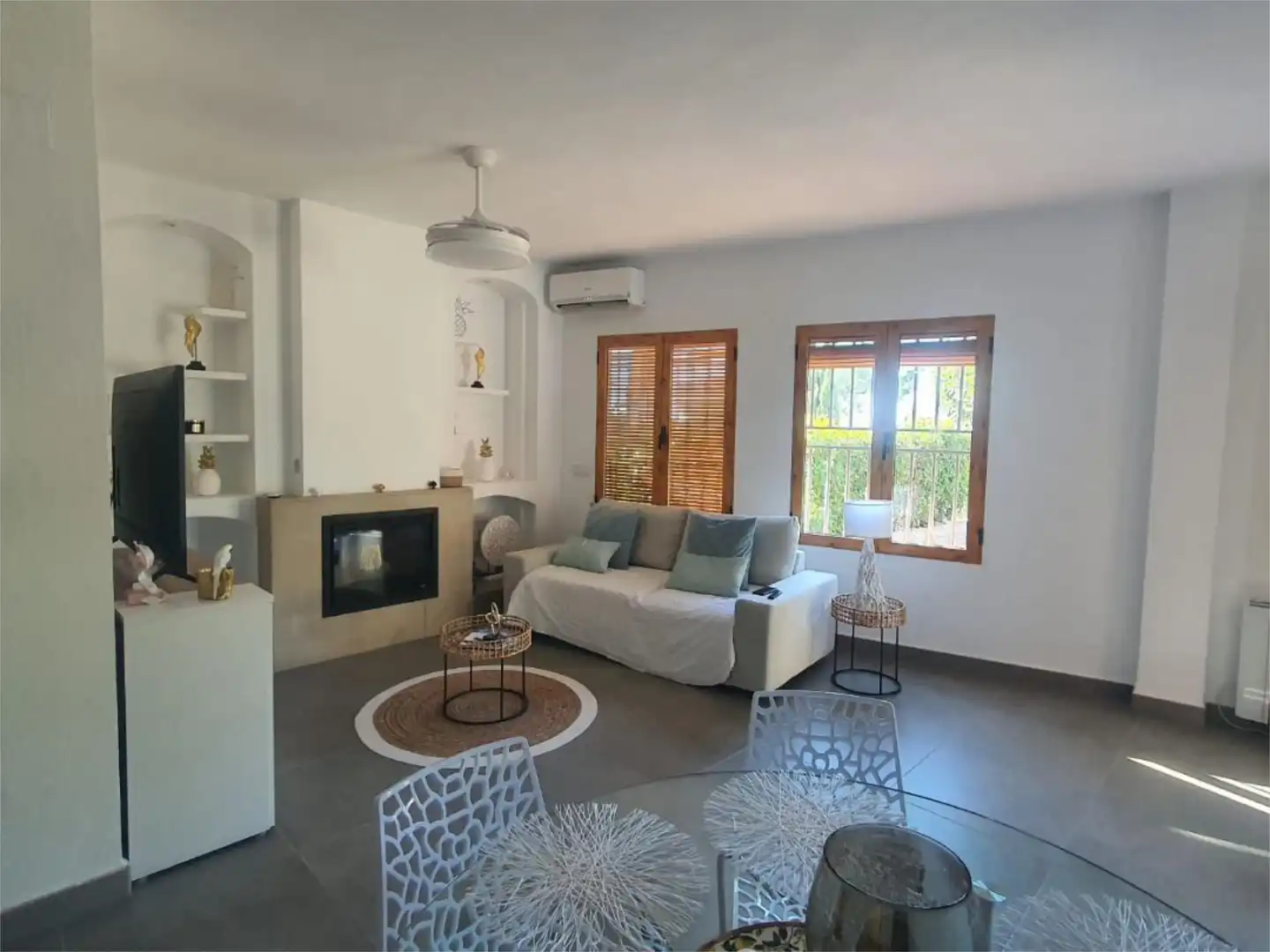 Flat for sale in Calle Bélgica, 2, Altea Hills Living room of Flat for sale in Altea with Air Conditioner, Heating and Private garden