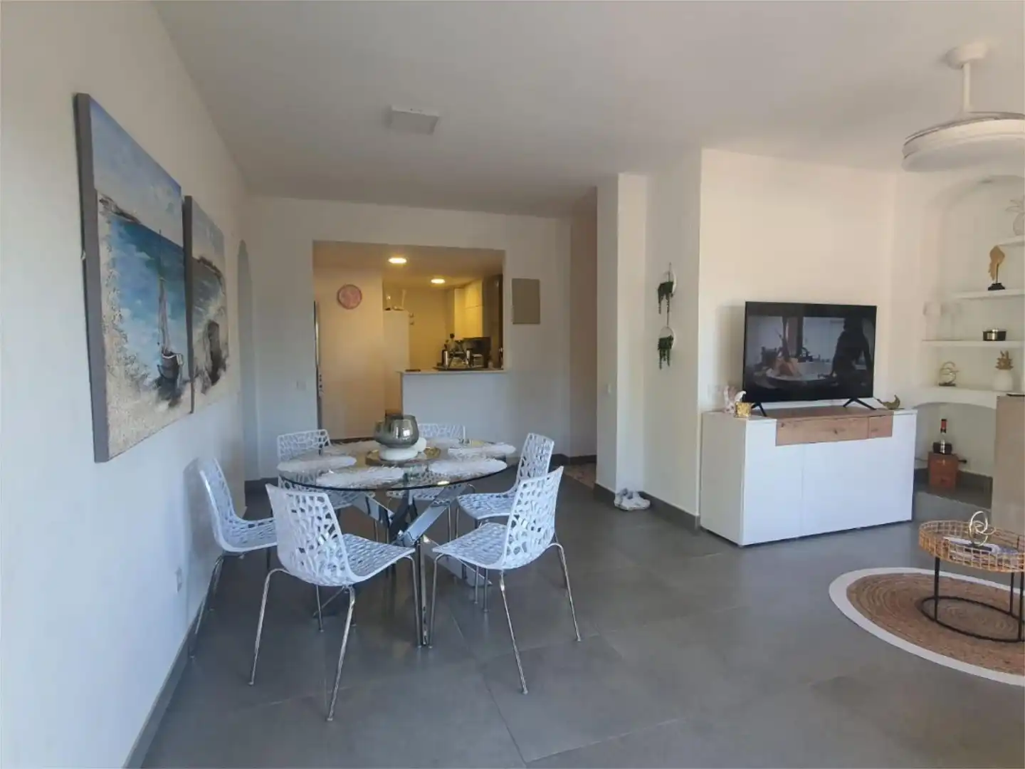 Flat for sale in Calle Bélgica, 2, Altea Hills Dining room of Flat for sale in Altea with Air Conditioner, Heating and Private garden