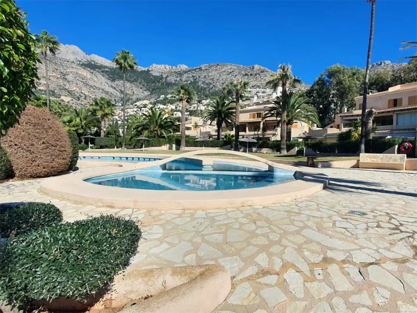 Flat for sale in Calle Bélgica, 2, Altea Hills Swimming pool of Flat for sale in Altea with Air Conditioner, Heating and Private garden