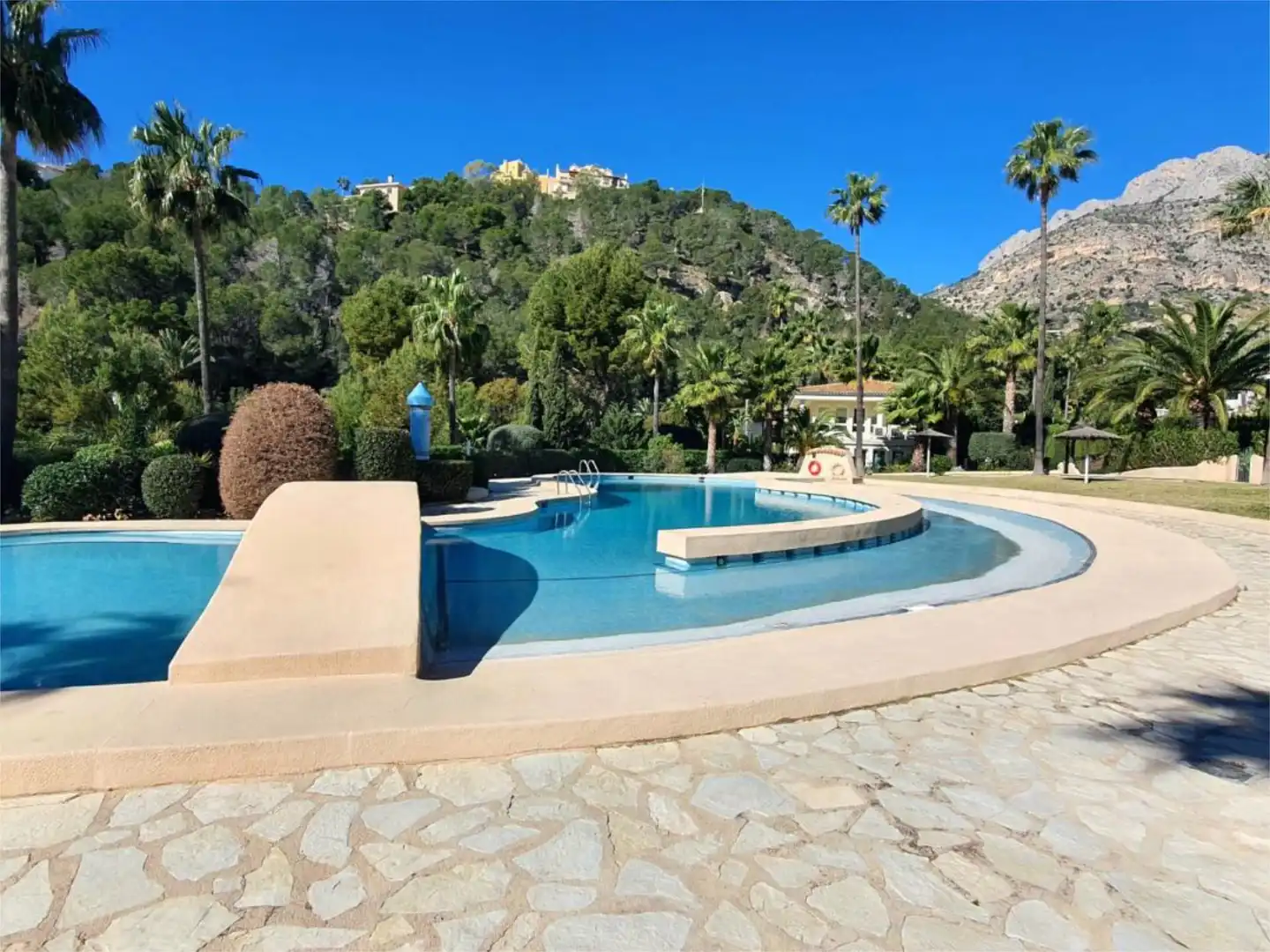 Flat for sale in Calle Bélgica, 2, Altea Hills Swimming pool of Flat for sale in Altea with Air Conditioner, Heating and Private garden