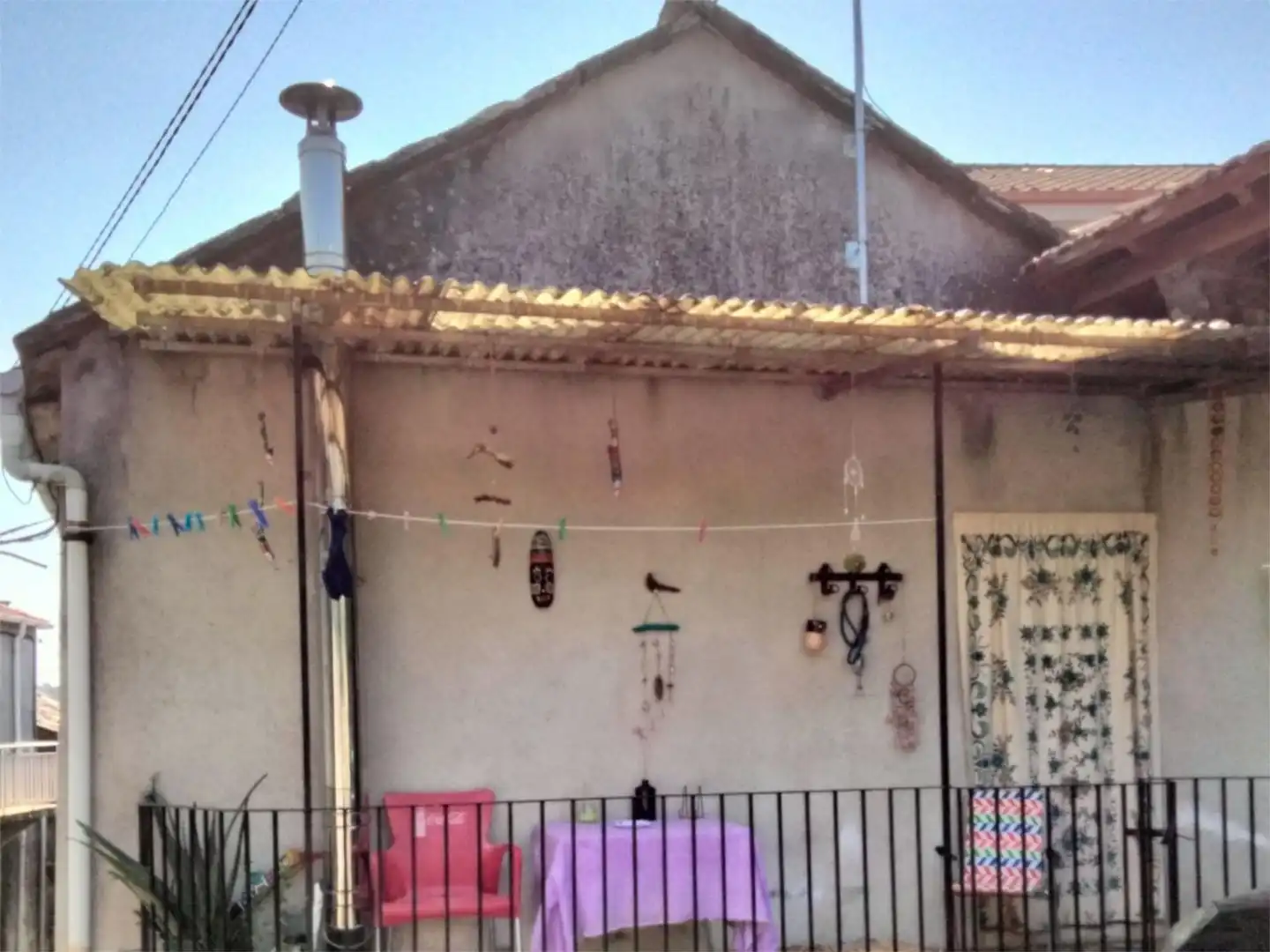 Terraza de Casa adosada en venta en O Irixo con Balcón