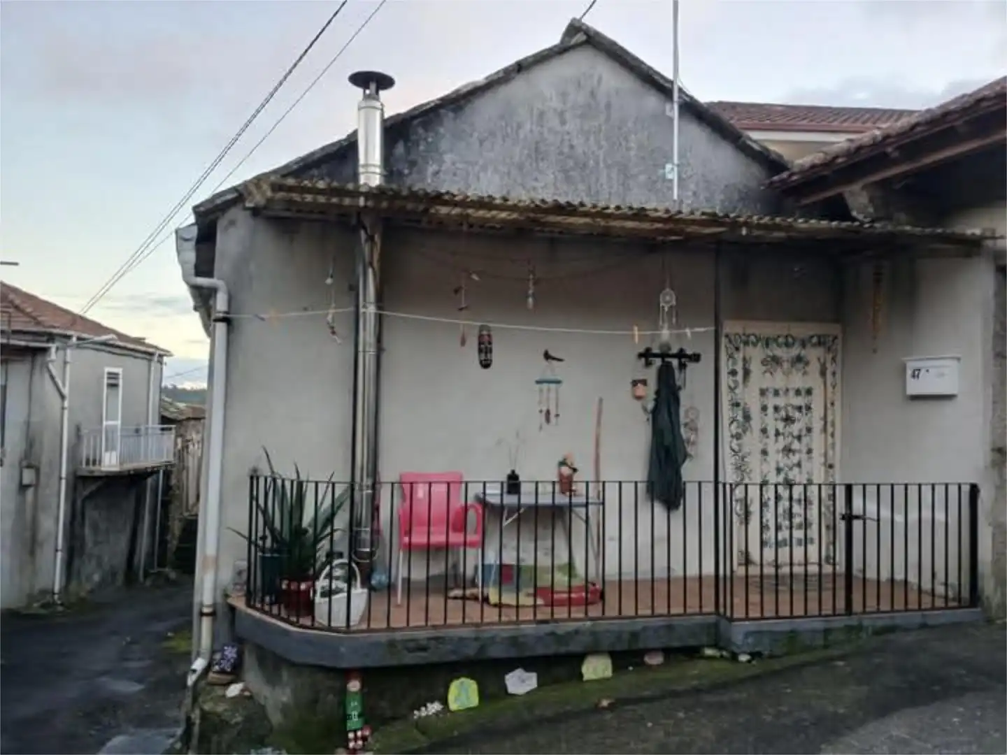 Casa adosada en venta en Lugar Nogueiroa, 47, O Irixo Vista exterior de Casa adosada en venta en O Irixo con Balcón