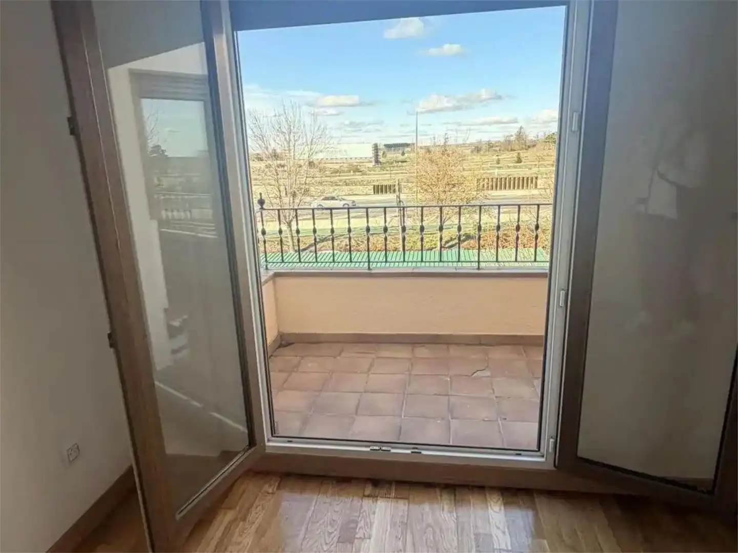 Wohnung zum Verkauf in Calle la Granja, 4, Palazuelos de Eresma Terrasse von Wohnung zum Verkauf in Palazuelos de Eresma mit Heizung, Privatgarten und Parkett