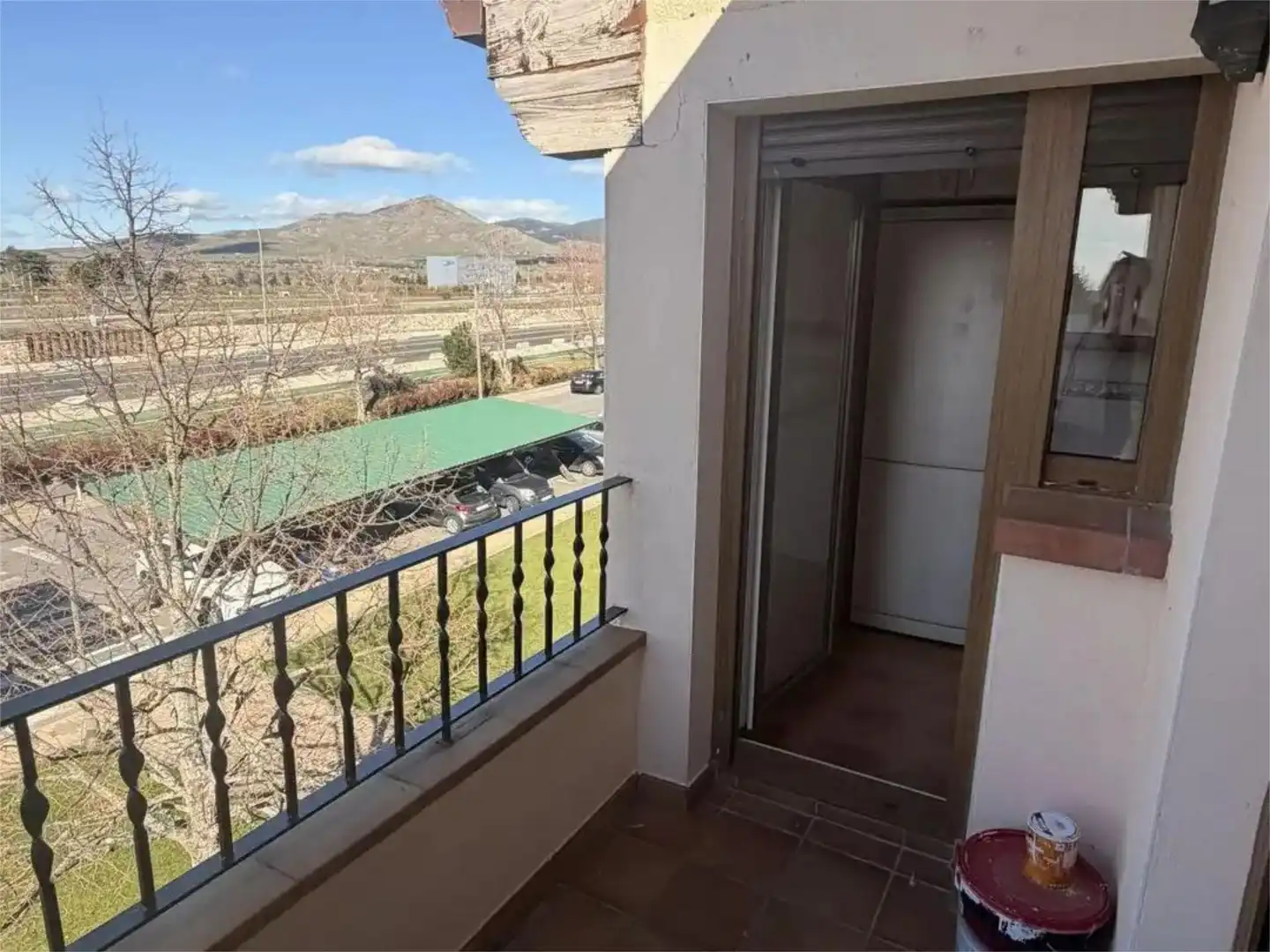 Wohnung zum Verkauf in Calle la Granja, 4, Palazuelos de Eresma Terrasse von Wohnung zum Verkauf in Palazuelos de Eresma mit Heizung, Privatgarten und Parkett