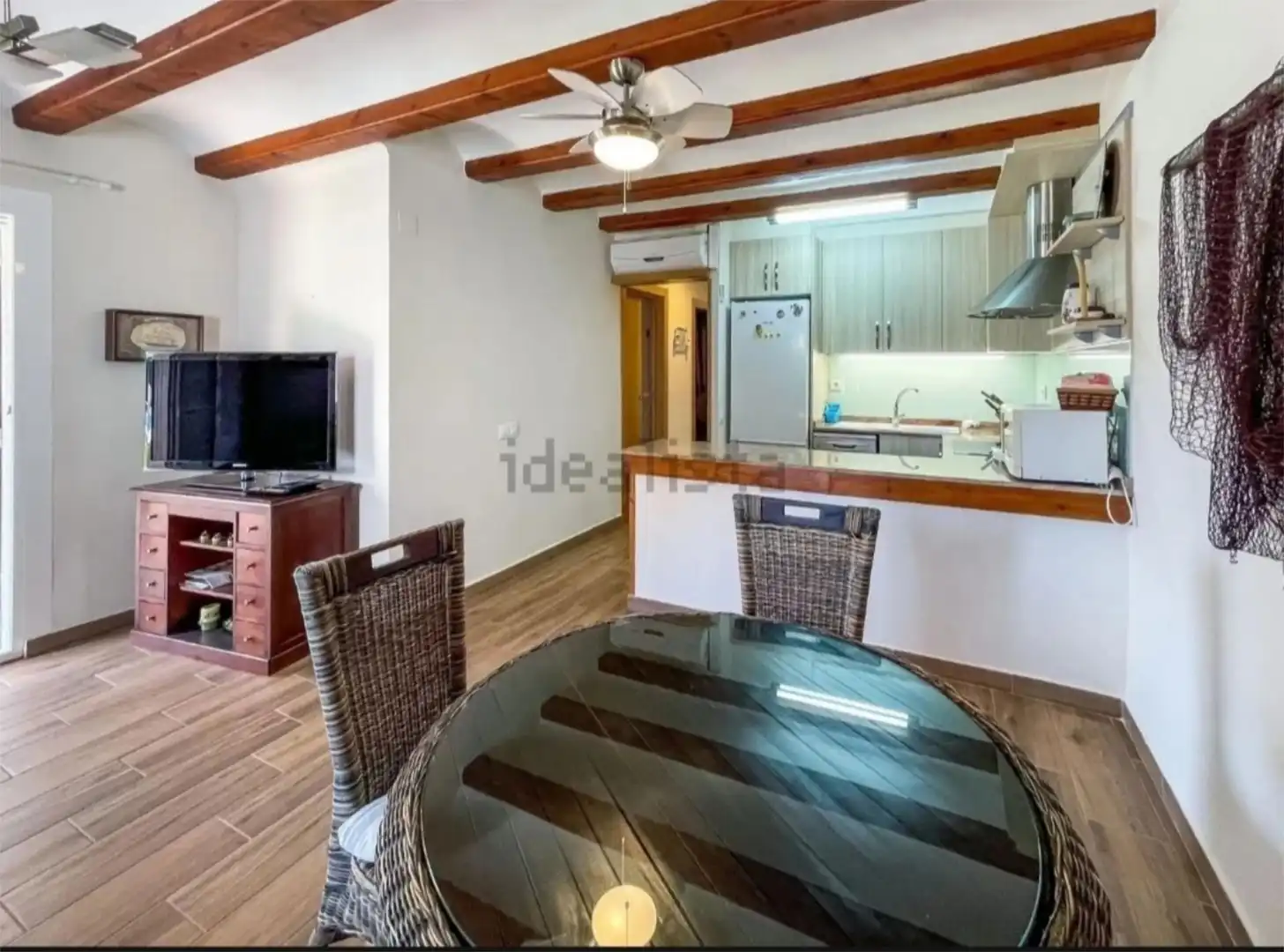 Flat for sale in Carrer Llac Victòria, 2, L'Almadrava - L'Estanyó Kitchen of Flat for sale in Dénia with Parquet flooring and Furnished