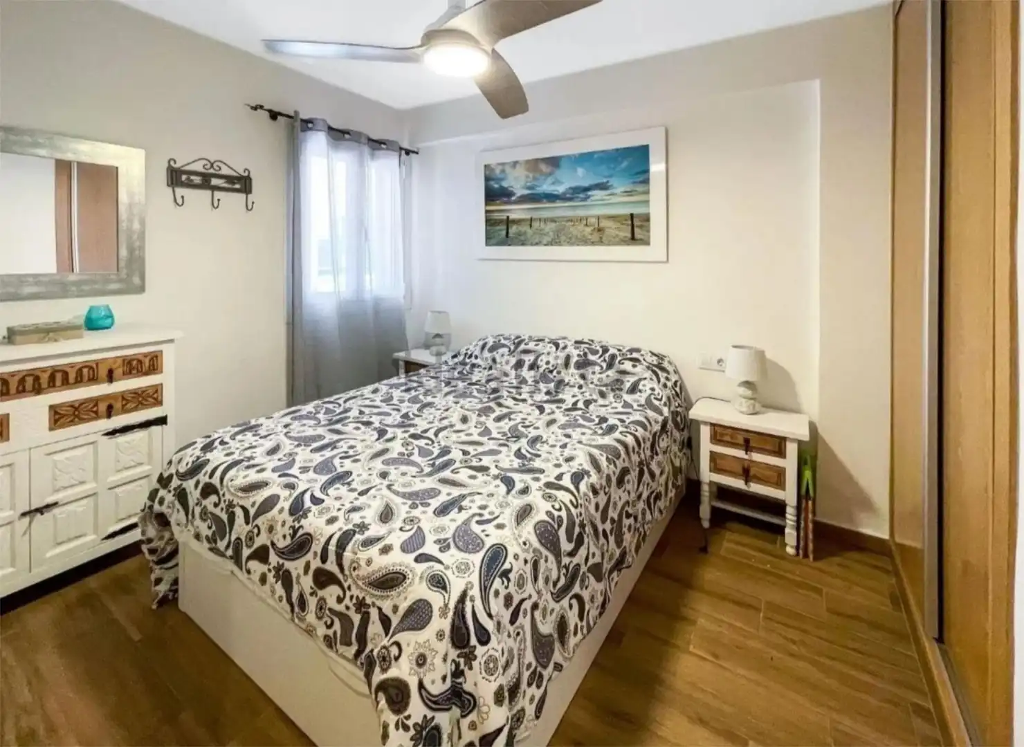 Flat for sale in Carrer Llac Victòria, 2, L'Almadrava - L'Estanyó Bedroom of Flat for sale in Dénia with Parquet flooring and Furnished