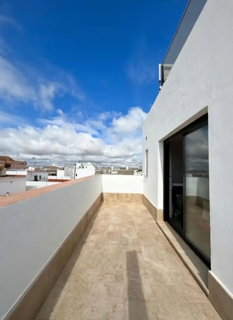 Terrassa de Dúplex en venda en Los Palacios y Villafranca amb Aire condicionat i Calefacció