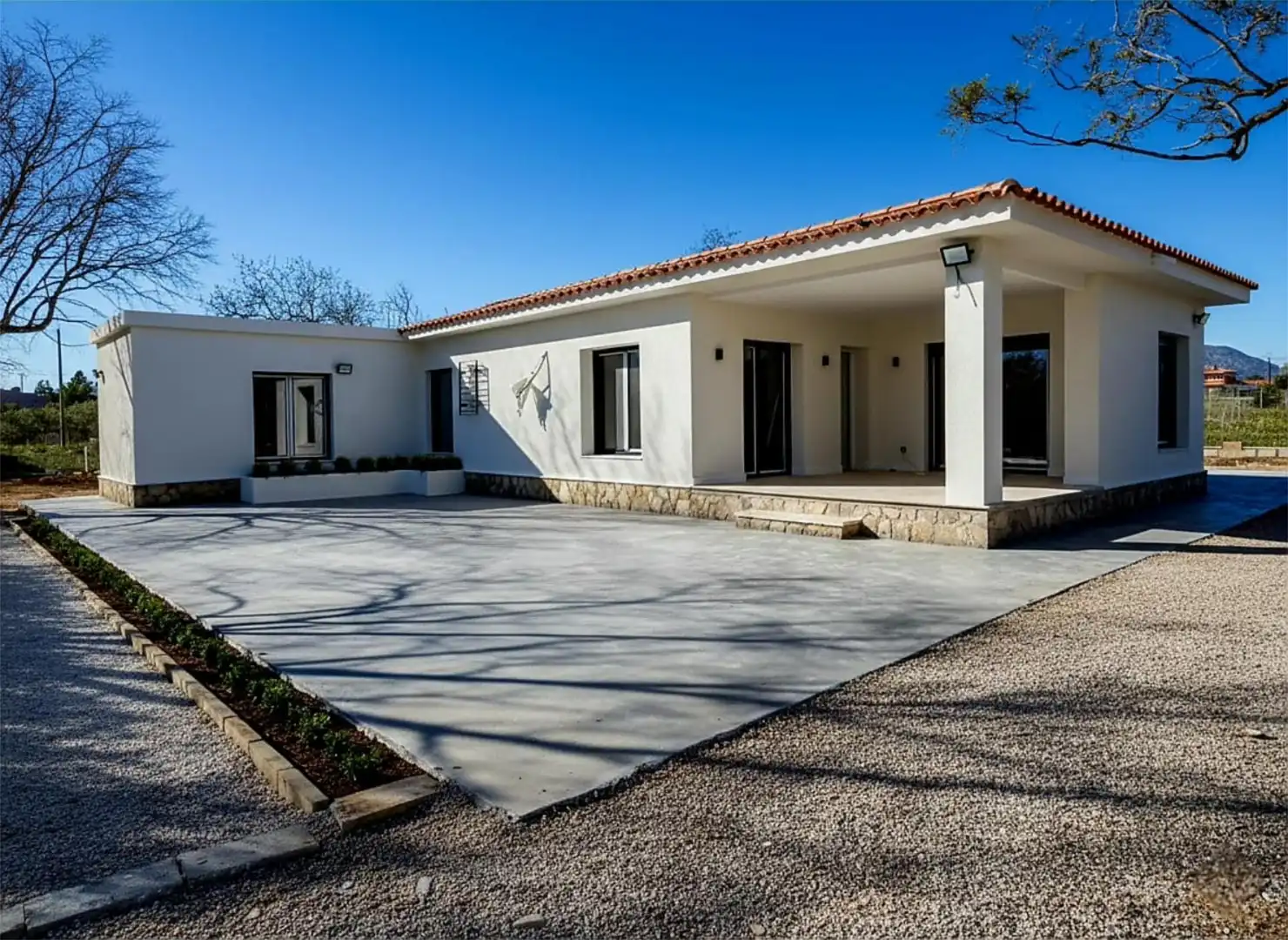 Houses for sale in Partida Raspeig Polig K, 10, Los Girasoles Exterior view of Houses for sale in San Vicente del Raspeig / Sant Vicent del Raspeig with Air Conditioner and Terrace