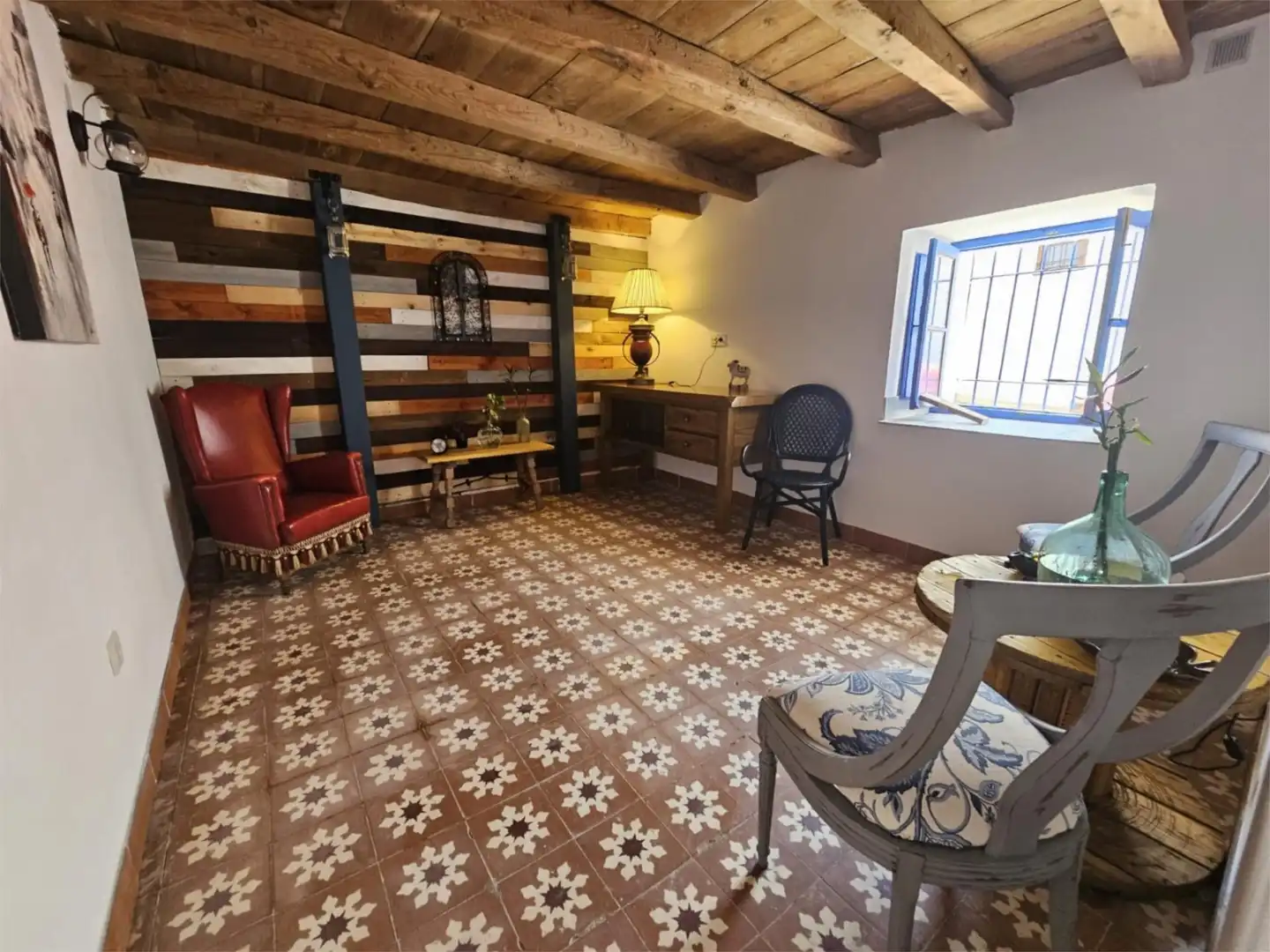 Sala de estar de Casa o chalet en venta en Bustillo del Oro con Trastero, Amueblado y Microondas