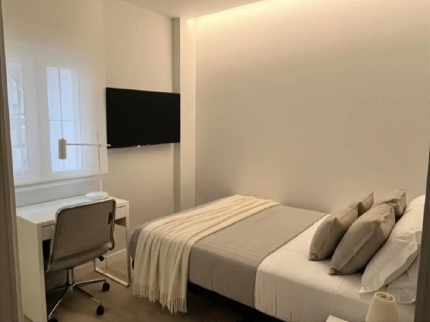 Dormitori de Pis per a compartir en  Madrid Capital amb Aire condicionat, Calefacció i Moblat