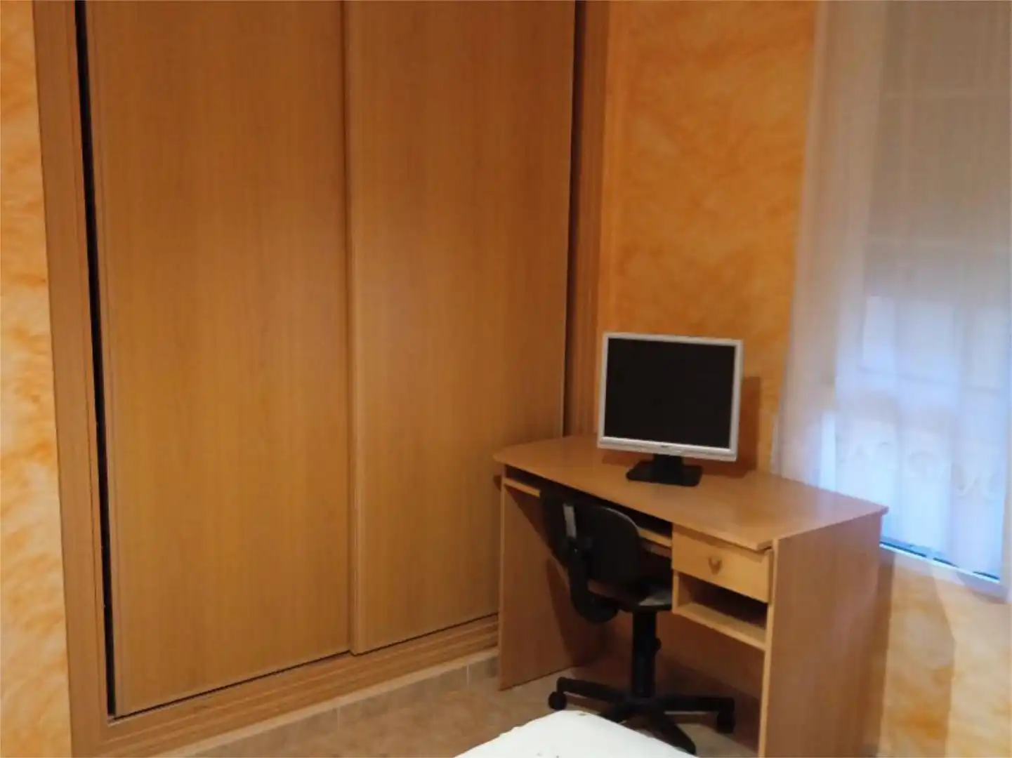 Schlafzimmer von Wohnung zum Verkauf in La Unión mit Klimaanlage, Heizung und Terrasse