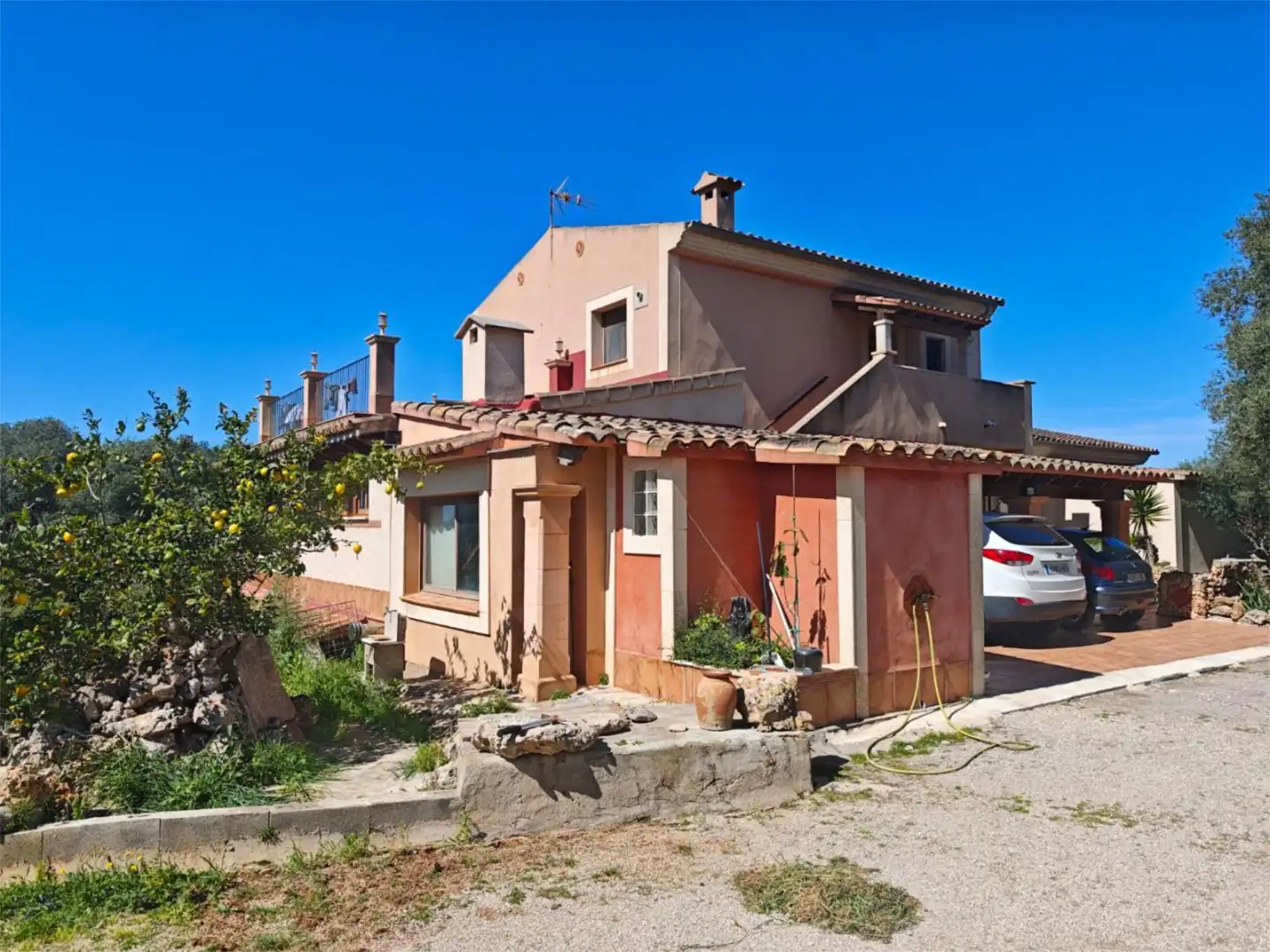 Außenansicht von Wohnung zum Verkauf in  Palma de Mallorca mit Klimaanlage, Terrasse und Schwimmbad