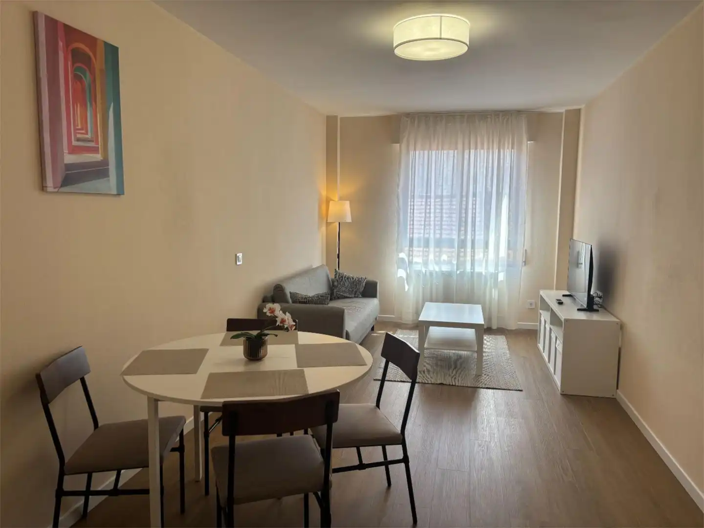 Sala de estar de Piso de alquiler en Valladolid Capital con Calefacción, Trastero y Amueblado