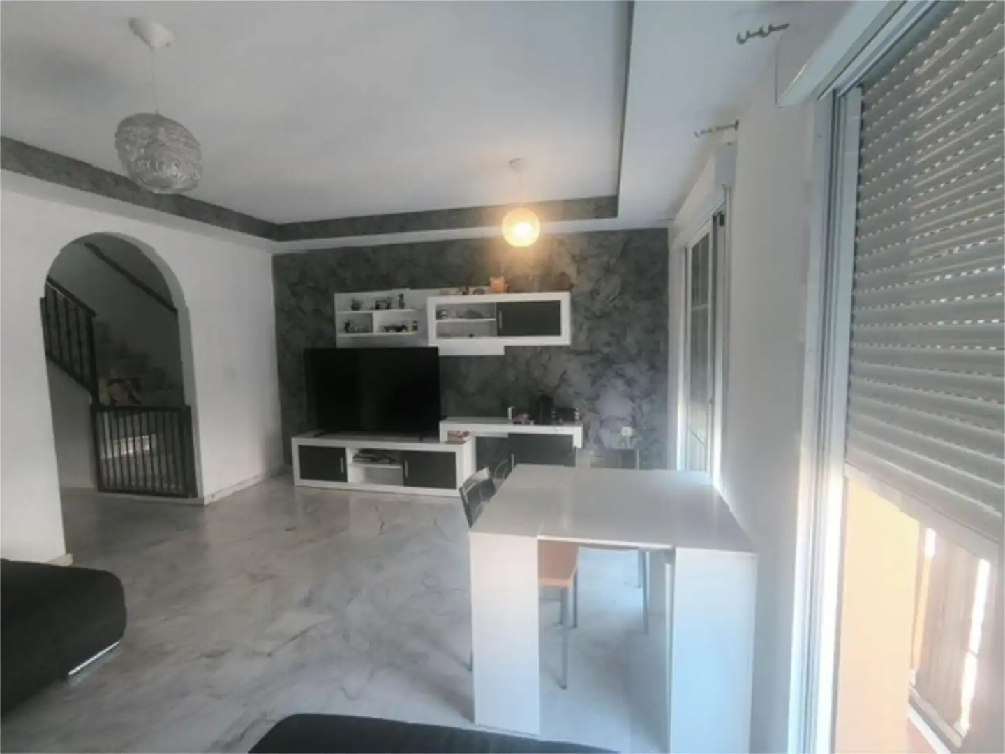 Sala d'estar de Casa adosada en venda en Gualchos amb Aire condicionat, Calefacció i Terrassa