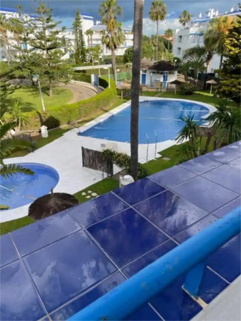 Piscina de Apartamento de alquiler en Rota con Jardín privado, Terraza y Trastero