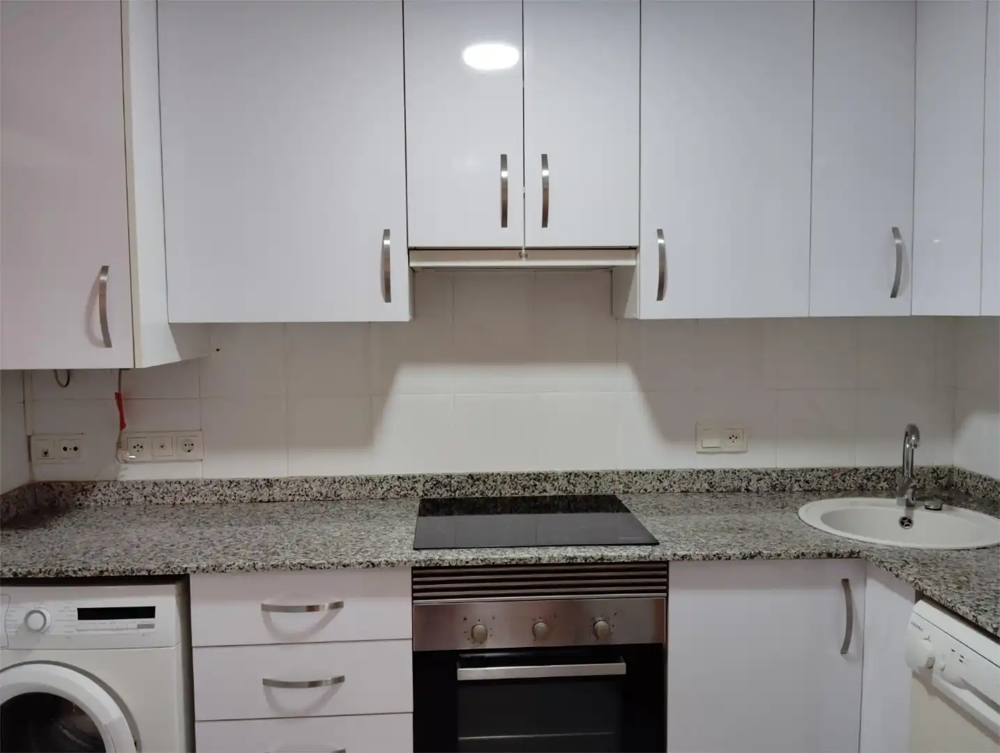 Küche von Wohnung zur Miete in  Valencia Capital mit Klimaanlage und Balkon