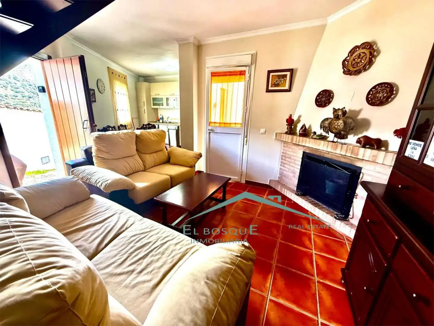 Sala d'estar de Dúplex en venda en Grazalema amb Aire condicionat, Calefacció i Jardí privat