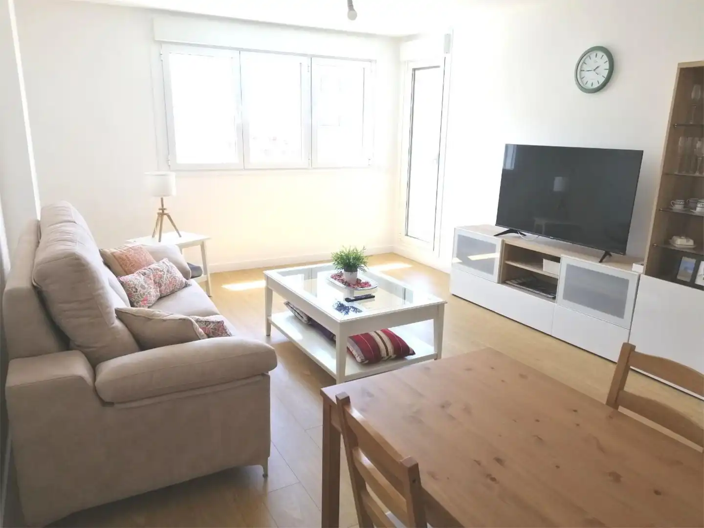 Living room of Flat for sale in Valladolid Capital  with Air Conditioner, Heating and Private garden