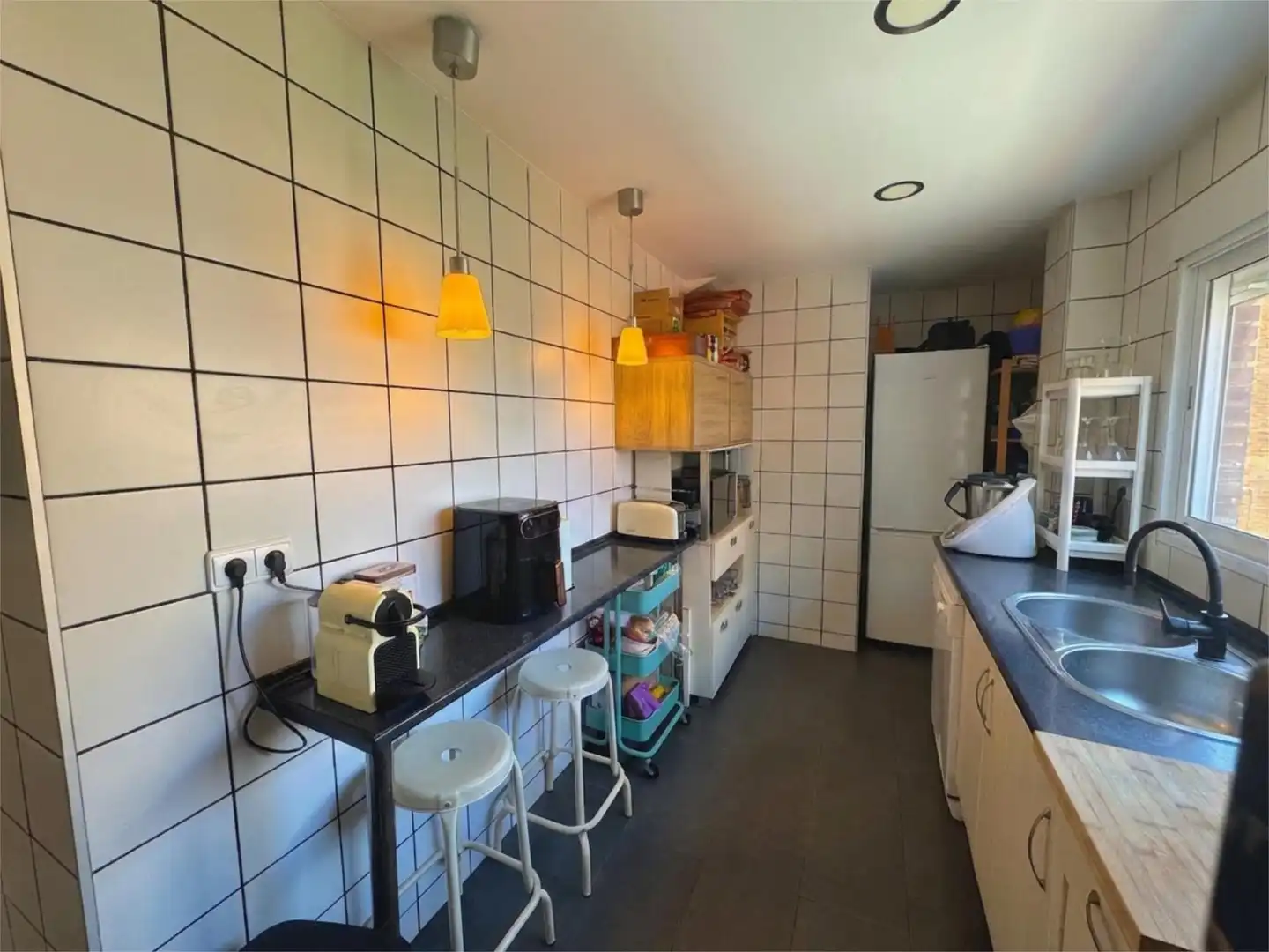 Flat for sale in Carrer de Ricardo Micó, 4, Les Tendetes - Avenida Burjassot Kitchen of Flat for sale in Valencia Capital with Air Conditioner, Terrace and Balcony