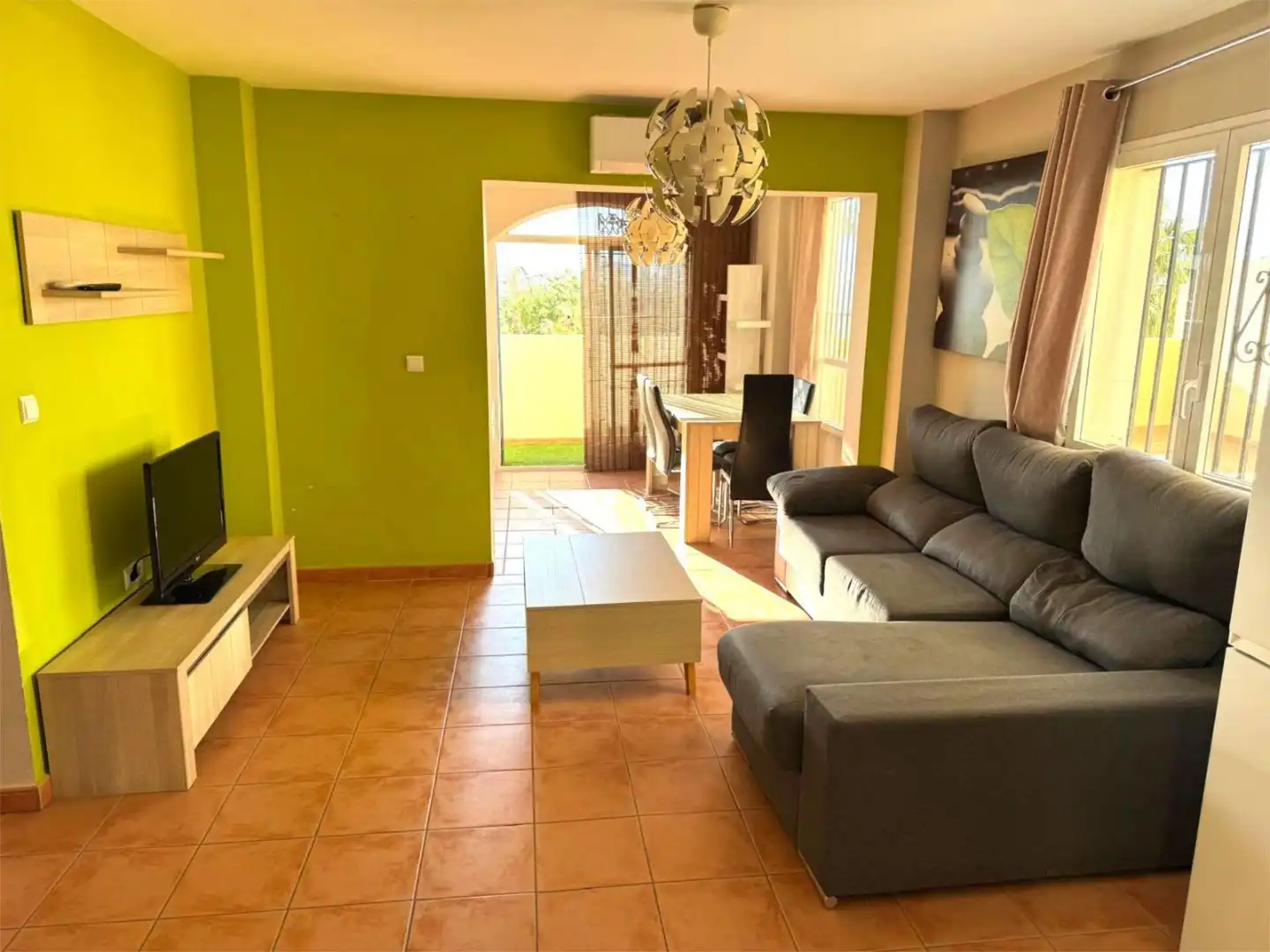 Flat for sale in Carrer de la Boira, 7, Bonalba - Cotoveta Living room of Flat for sale in Mutxamel with Terrace, Swimming Pool and Balcony