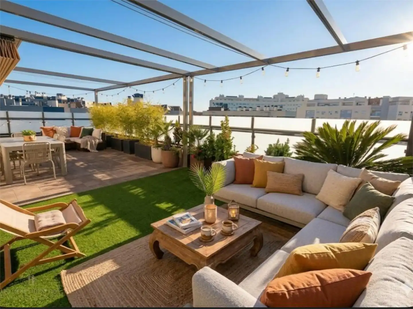 Terraza de Piso en venta en Tres Cantos con Aire acondicionado, Terraza y Piscina