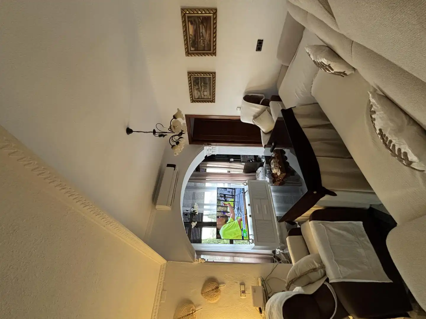 Sala de estar de Piso en venta en Arcos de la Frontera con Aire acondicionado y Terraza