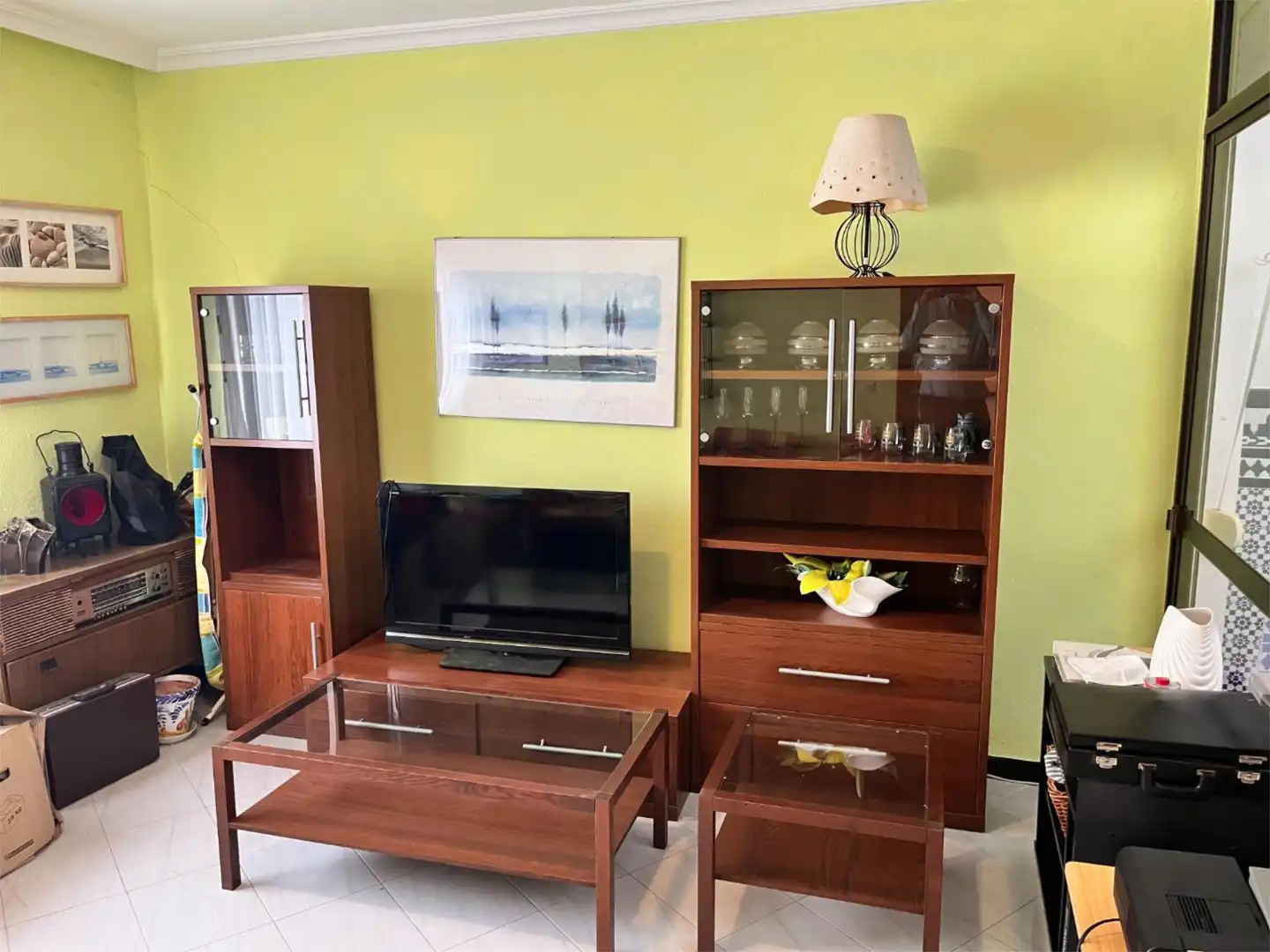 Sala de estar de Casa adosada en venta en Isla Mayor con Aire acondicionado, Calefacción y Terraza