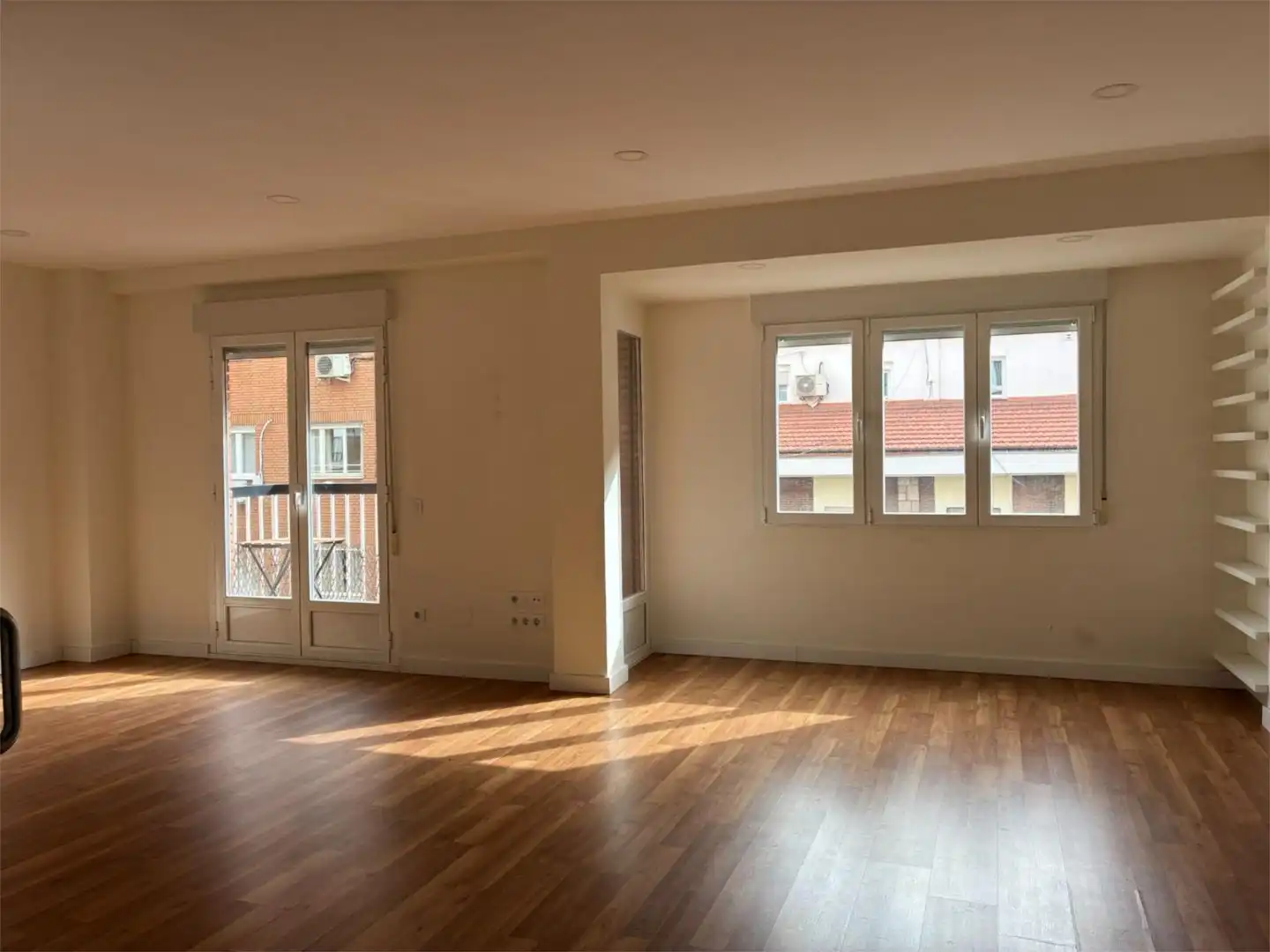 Sala de estar de Piso de alquiler en  Madrid Capital con Terraza