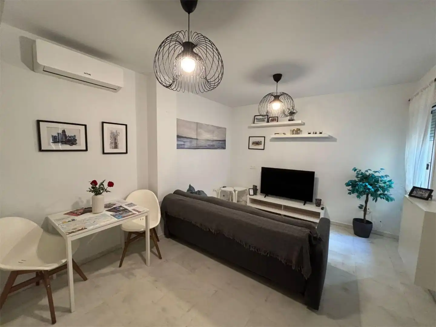 Sala de estar de Apartamento en venta en  Cádiz Capital con Aire acondicionado