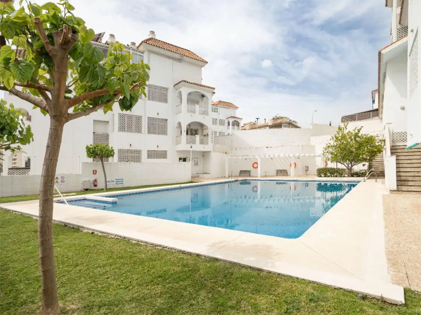 Schwimmbecken von Wohnung zum Verkauf in Torremolinos mit Terrasse und Schwimmbad