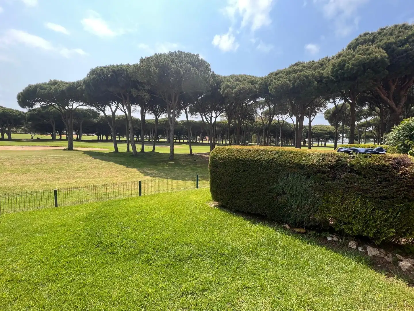 Garten von Einfamilien-Reihenhaus zum Verkauf in Chiclana de la Frontera mit Klimaanlage, Terrasse und Balkon