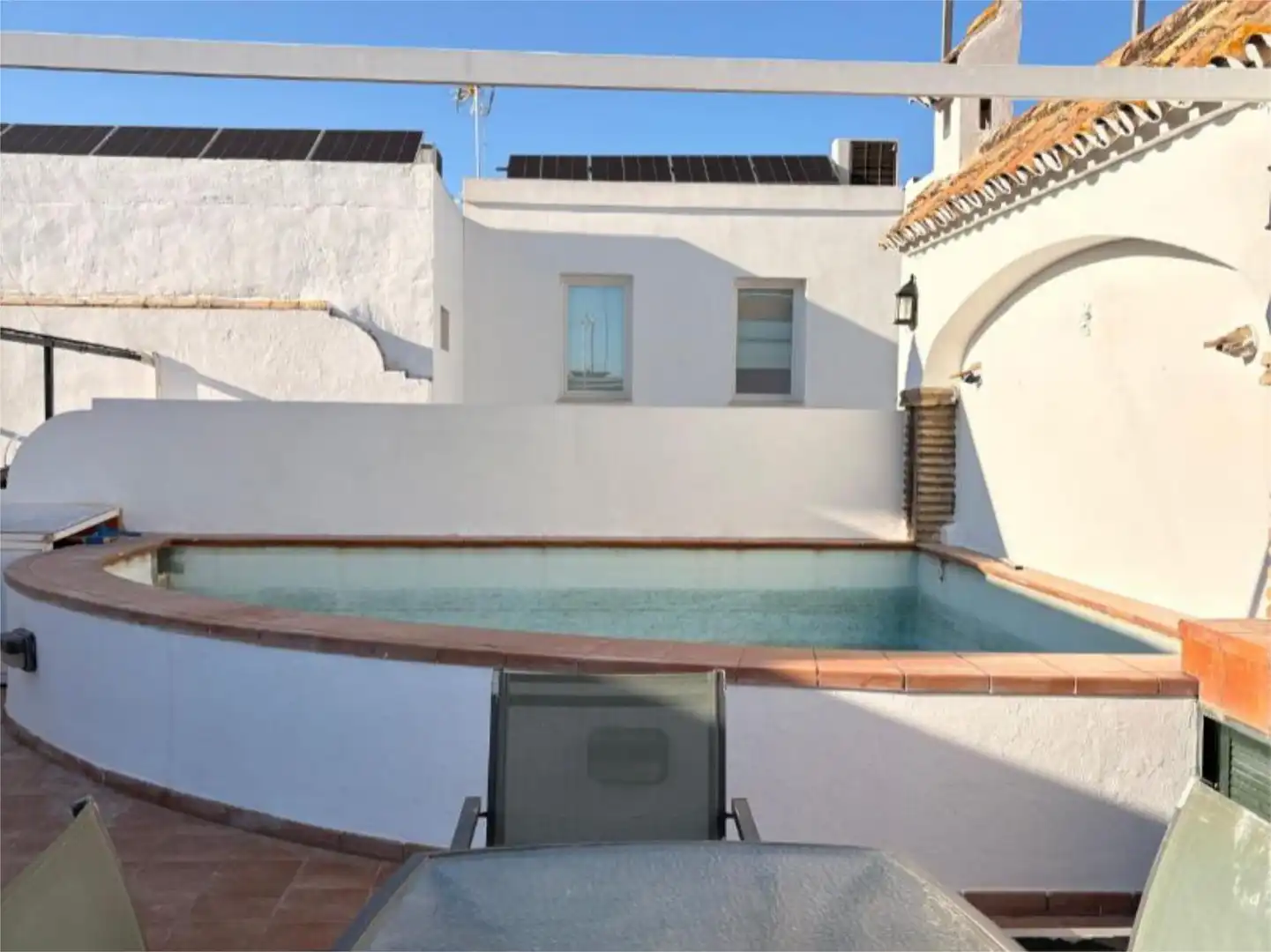 Swimming pool of Detached homes for sale in Sevilla  with Air Conditioner, Heating and Terrace