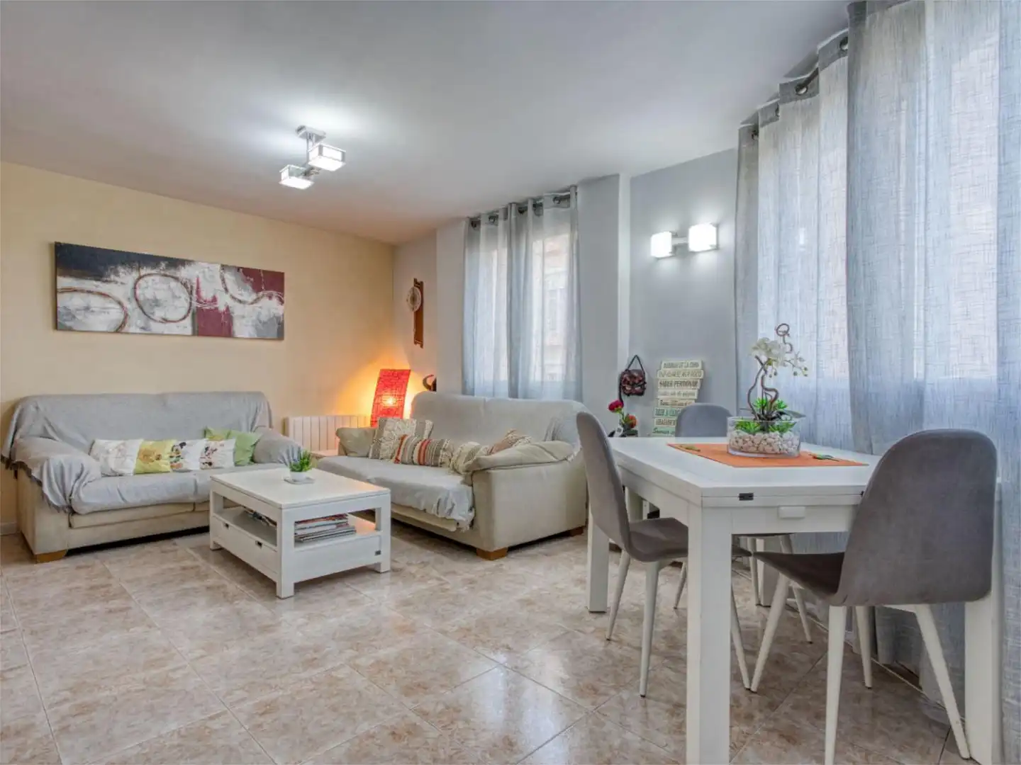 Pis en venda a Es Vivero Sala d'estar de Pis en venda en Palma de Mallorca amb Aire condicionat, Calefacció i Traster